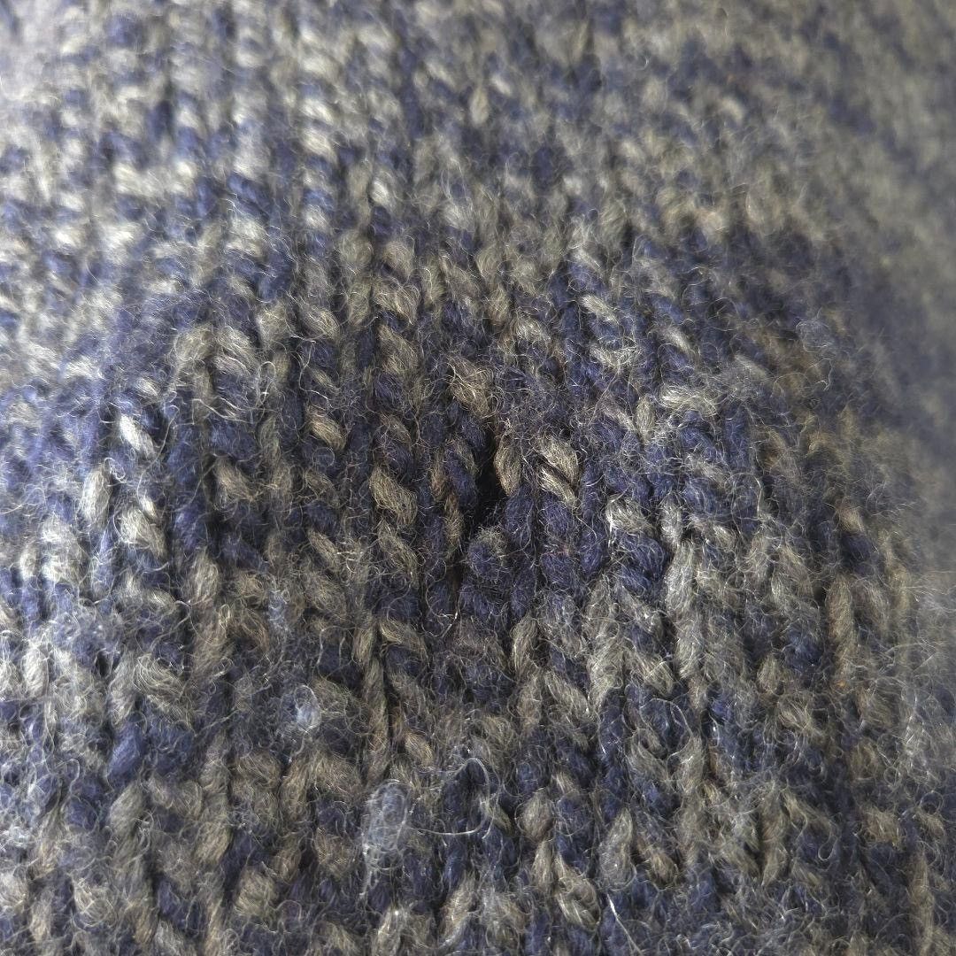 Dries Van Noten DRIES VAN NOTEN 1998 Fall/Winter Wool V-Neck Knit Sweater Size US L / EU 52-54 / 3 - 3 Thumbnail
