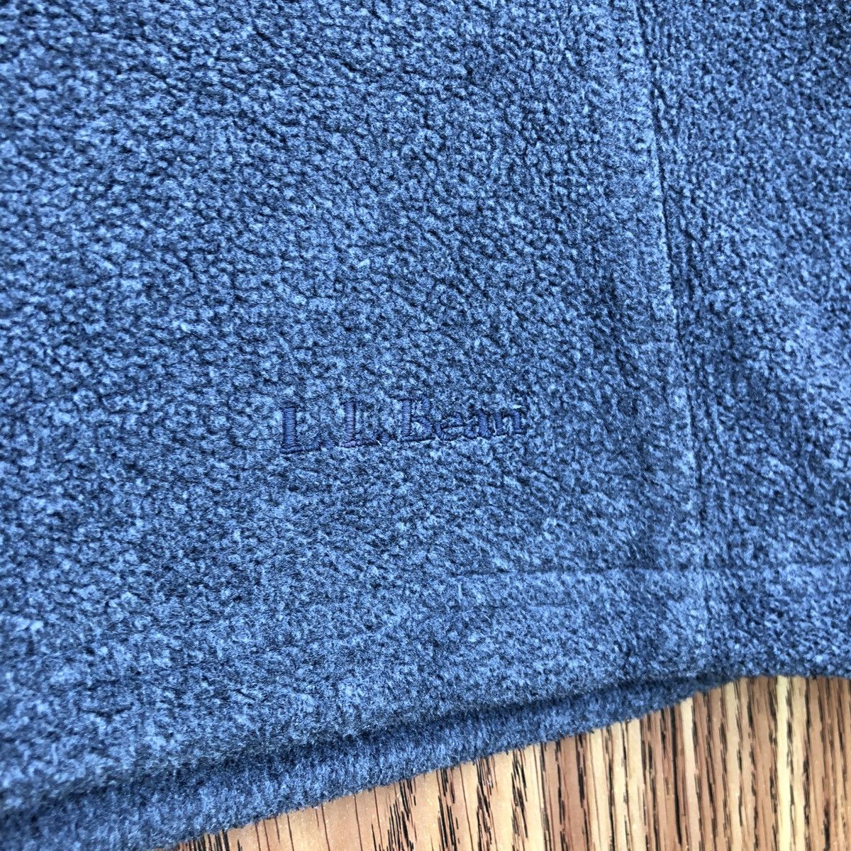 L.L. Bean L.L. Bean Dark Grey Fleece Quarter Zip Pullover Sweatshirt Size L / US 10 / IT 46 - 6 Thumbnail