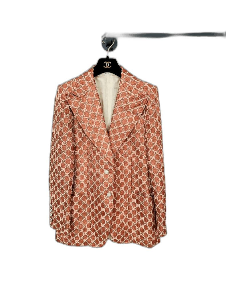 Gucci Gucci Logo Blazer Almost New Condition-2505 Size L / US 10 / IT 46 - 1 Thumbnail