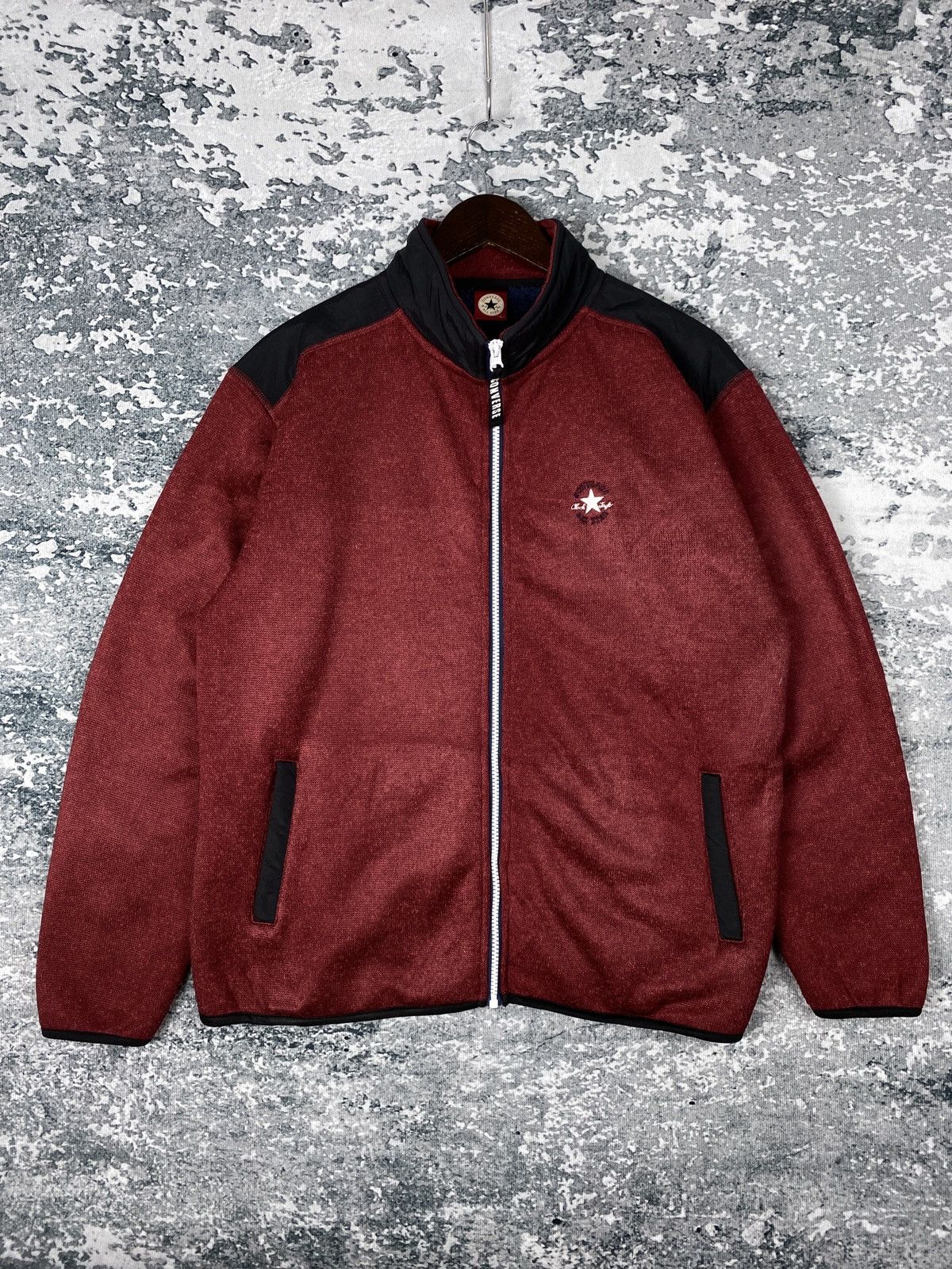 Converse Vintage Converse Wool Jacket Size US L / EU 52-54 / 3 - 1 Thumbnail