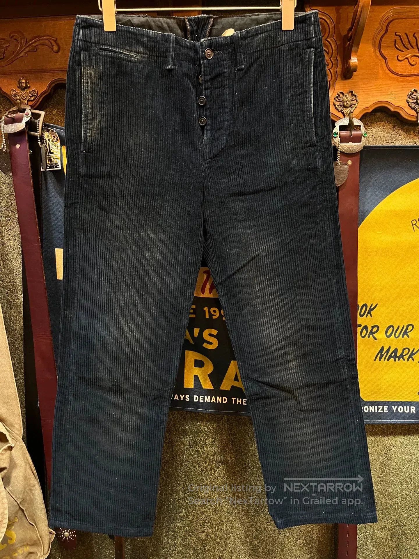 RRL Ralph Lauren RRL Vintage Corduroy Casual Pants. Size US 28 / EU 44 - 1 Thumbnail