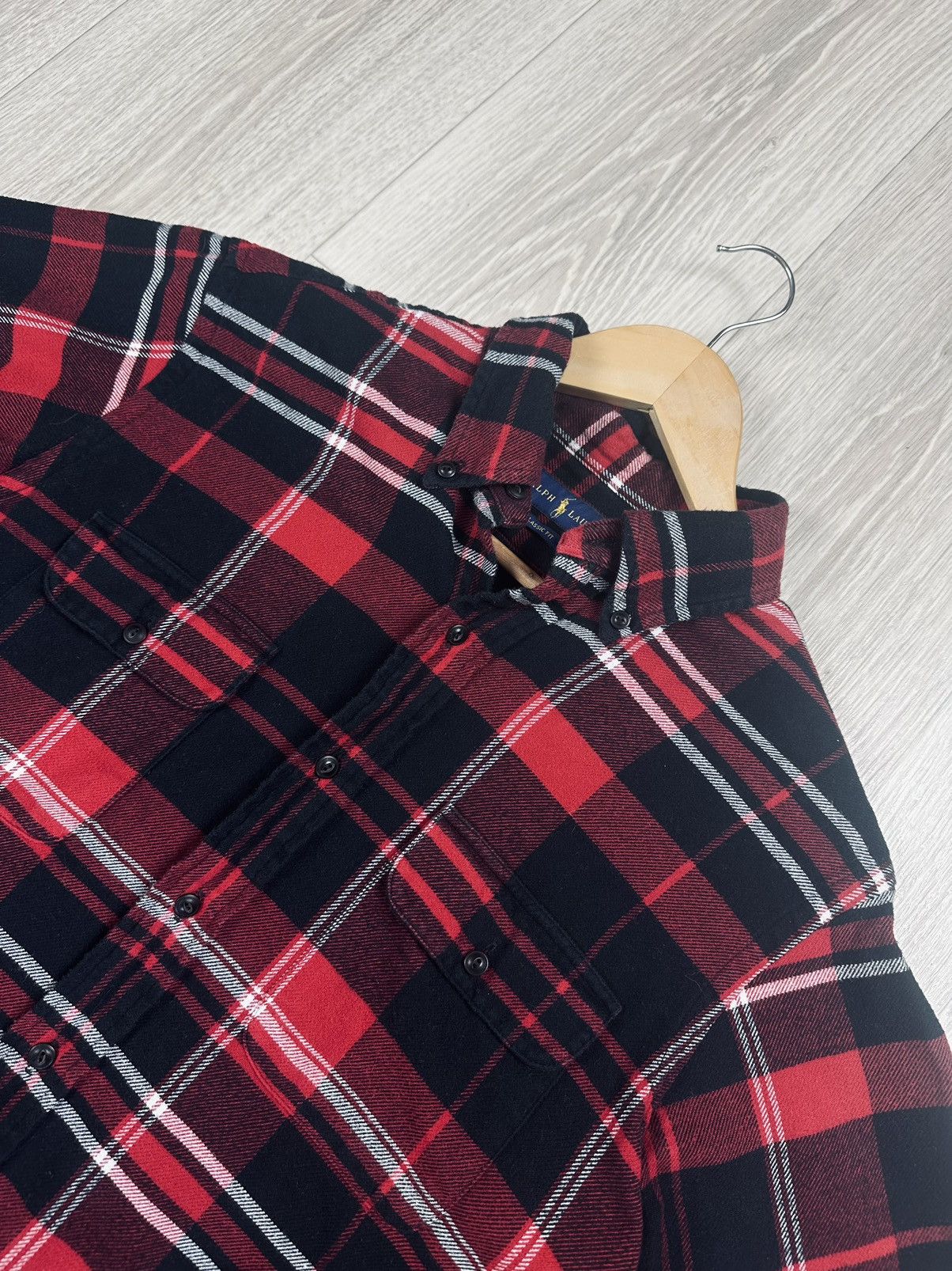 Polo Ralph Lauren Polo Ralph Lauren Flannel Shirt Button Up Size US M / EU 48-50 / 2 - 5 Thumbnail