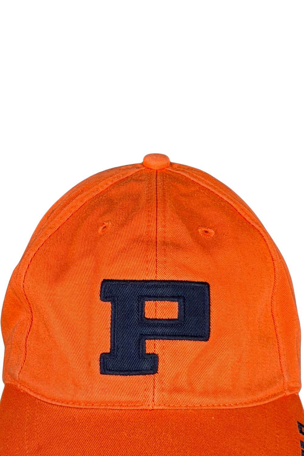 Polo Ralph Lauren Vintage Polo Sport Ralph Lauren Orange P Logo Strapback Cap Size ONE SIZE - 6 Thumbnail