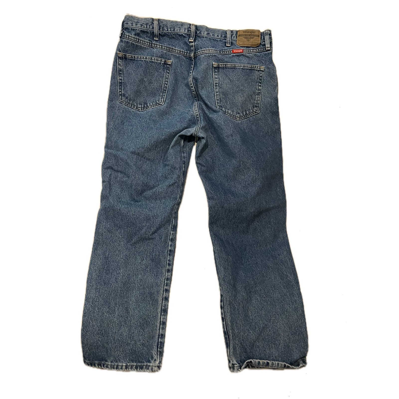 Wrangler Wrangler Classic Straight Blue Jeans Mens 40x30 Size US 40 / EU 56 - 2 Thumbnail