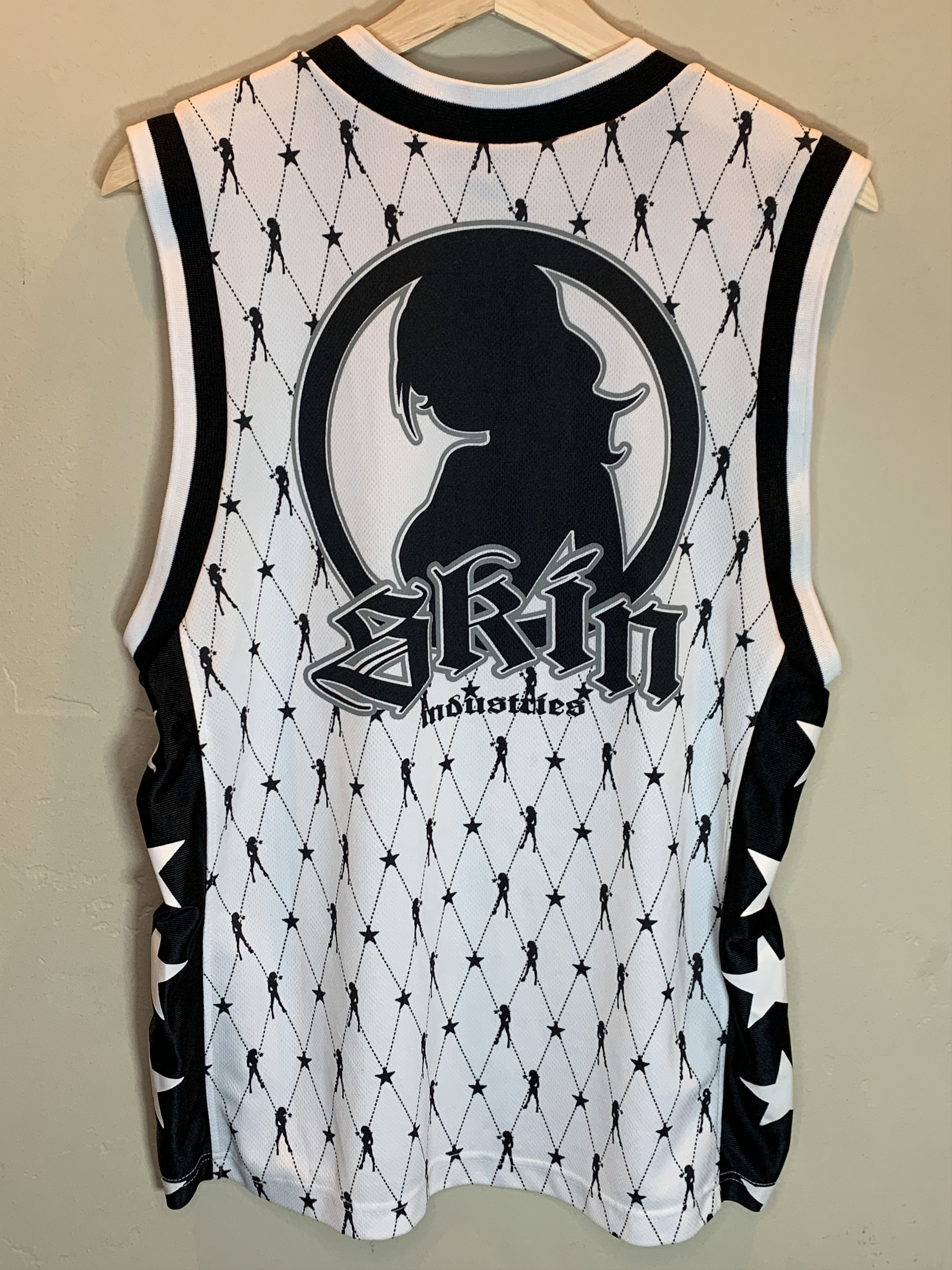 Vintage *RARE* Vintage Skin Industries Pinup Silhouette Jersey Y2K S Size US S / EU 44-46 / 1 - 1 Thumbnail