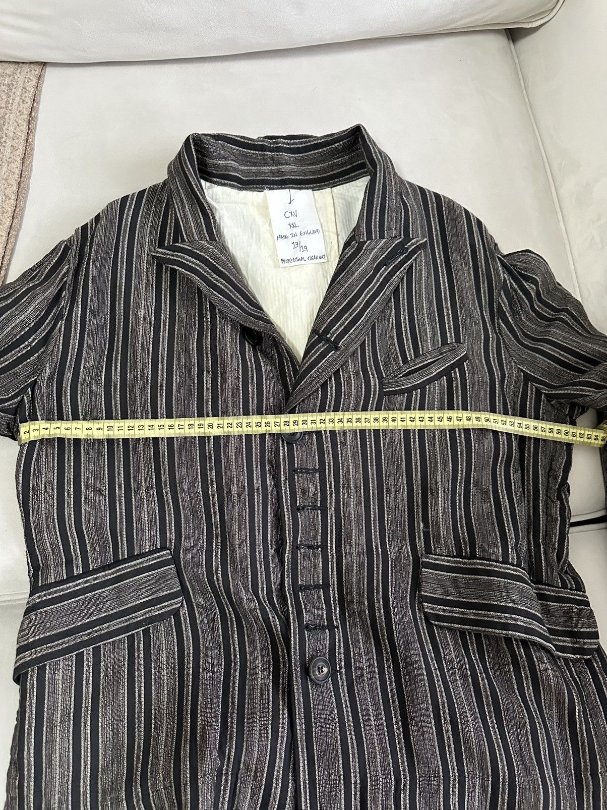 John Alexander Skelton Jonn Alexander Skelton stripes suit Size 52S - 13 Thumbnail