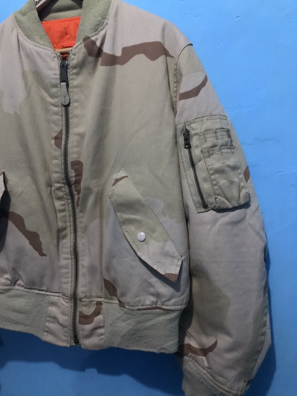 Alpha Industries Alpha Industries MA-1 Bomber Camo Reversible Field Jacket Size US M / EU 48-50 / 2 - 3 Thumbnail