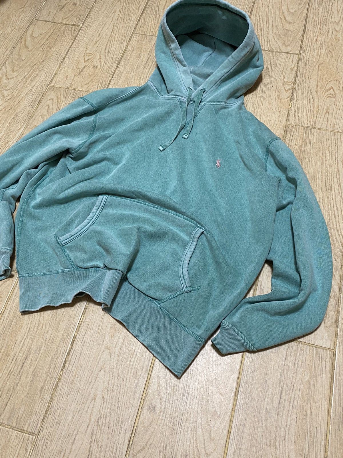 Polo Ralph Lauren × Vintage Vintage Polo Ralph Lauren distressed hoodie Size US M / EU 48-50 / 2 - 3 Thumbnail