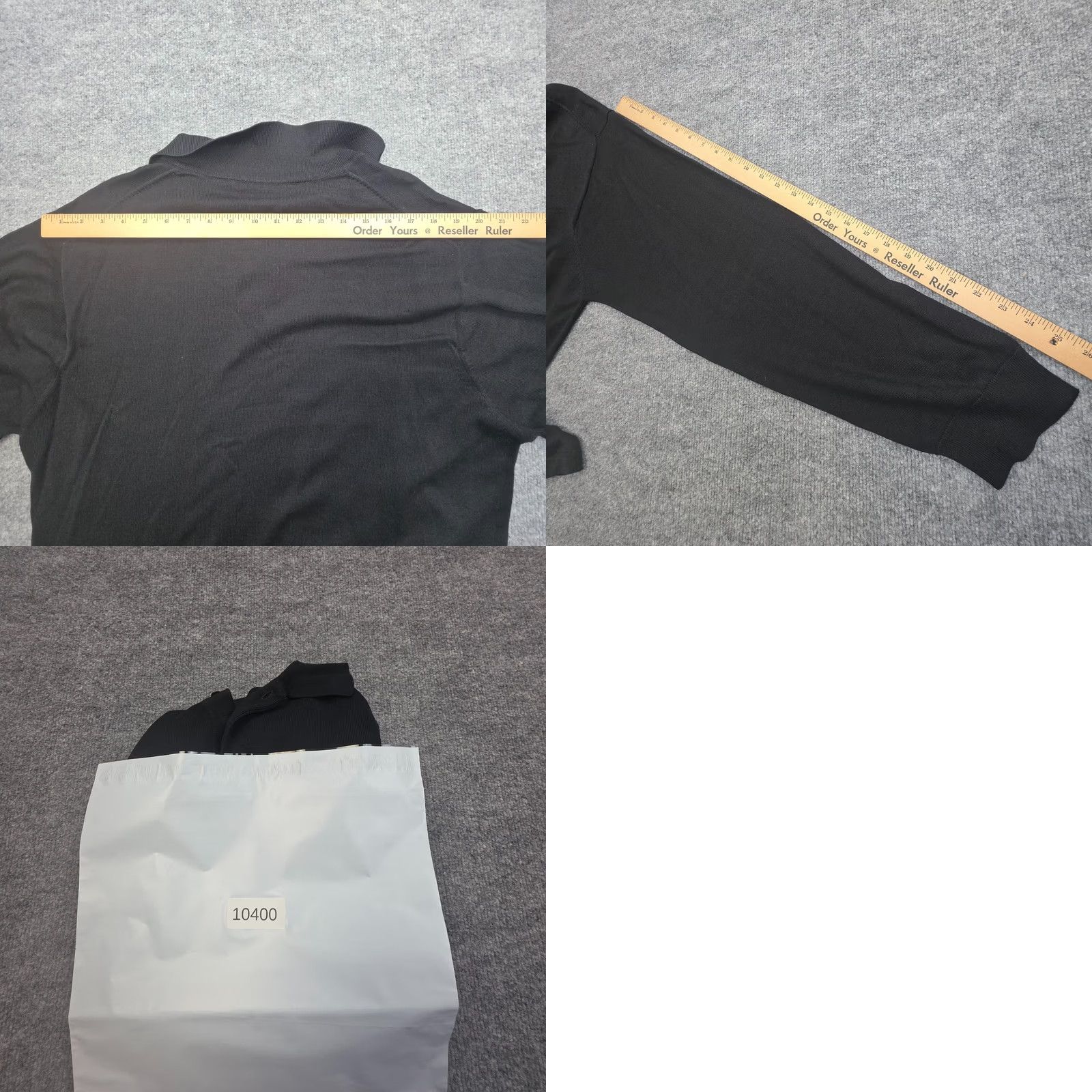 Vintage Jhane Barnes Silk Linen Polo Shirt Men's XXL Black Long Sleeve Knit EUC Size US XXL / EU 58 / 5 - 8 Thumbnail