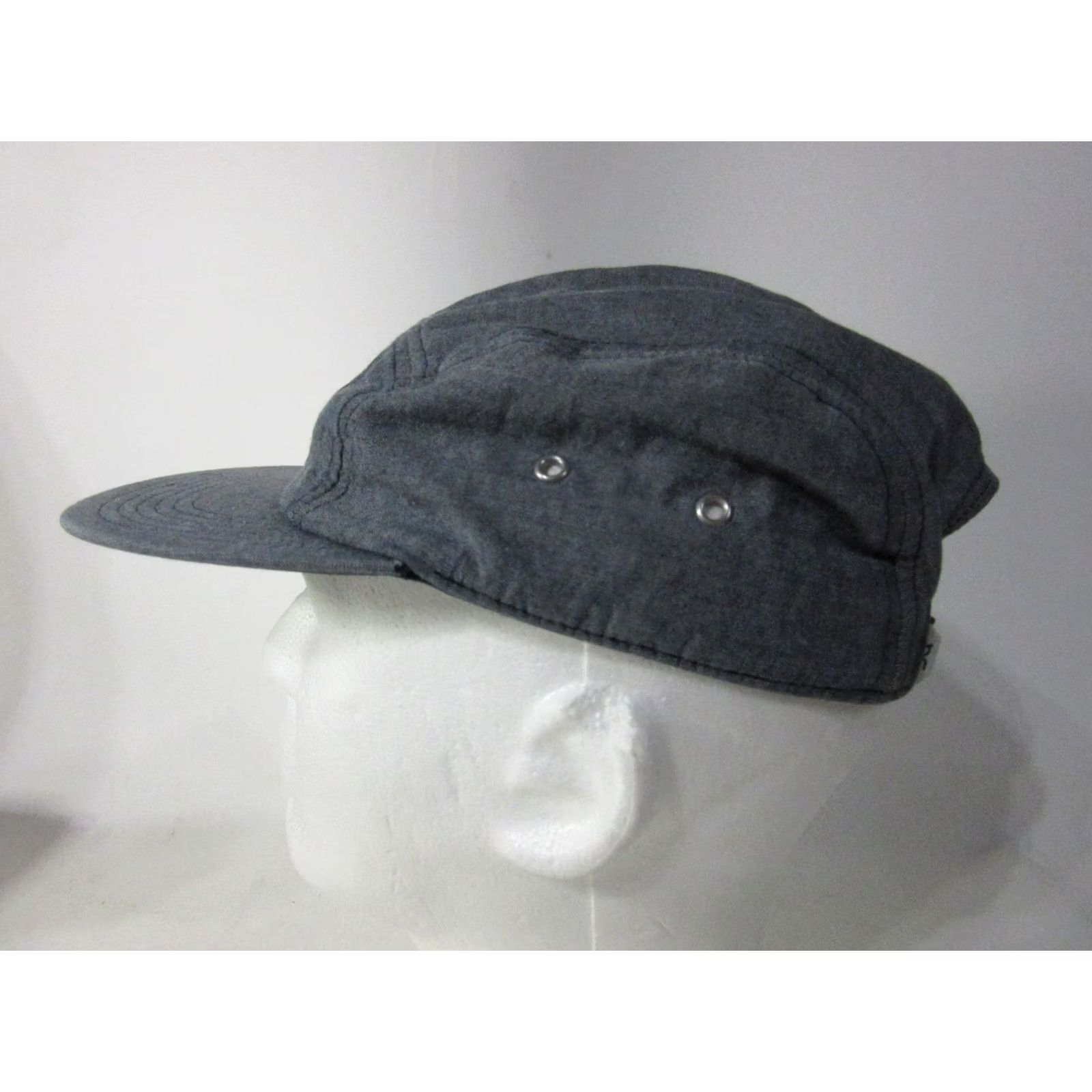 Vintage On Running Hat Cap 5 Panel Gray Athletic Outdoor Lightweight Strap Back Size ONE SIZE - 5 Thumbnail