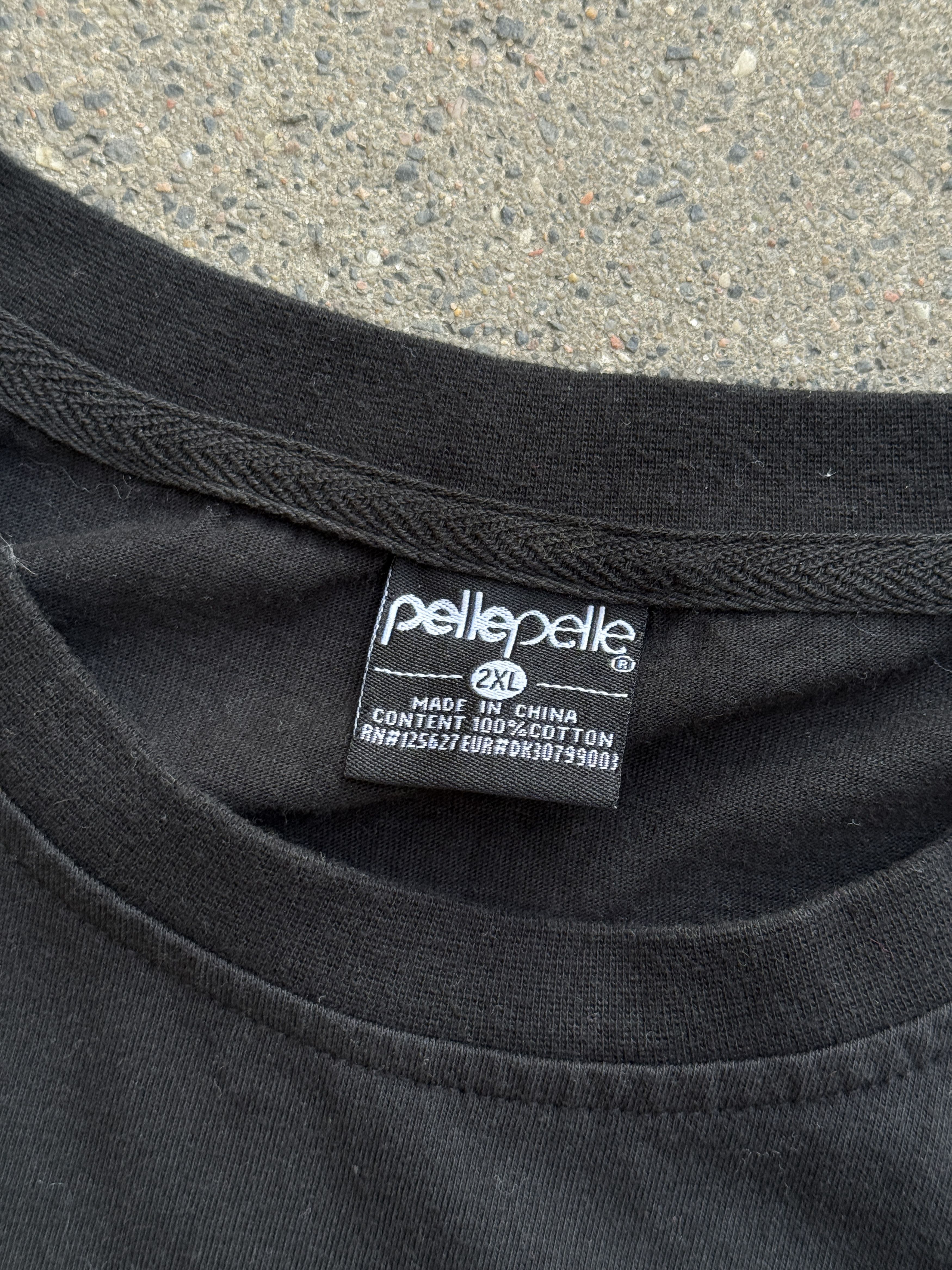 Pelle Pelle Pelle pelle black t-shirt - 2XL Size US XXL / EU 58 / 5 - 3 Thumbnail