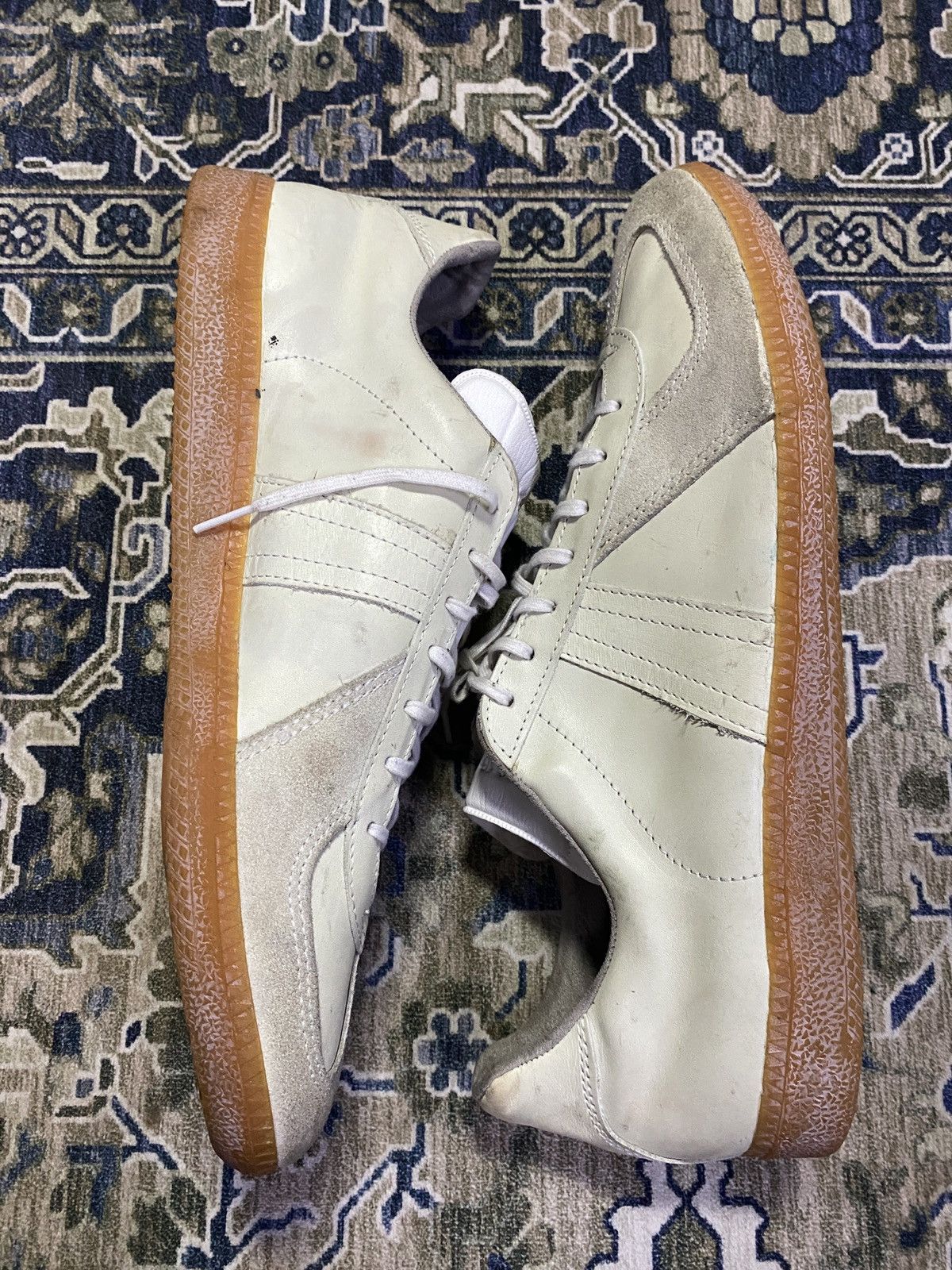 Vintage Vintage Army Trainer Shoes BW Sport 310 not maison margiela Size US 14 / EU 47 - 2 Thumbnail