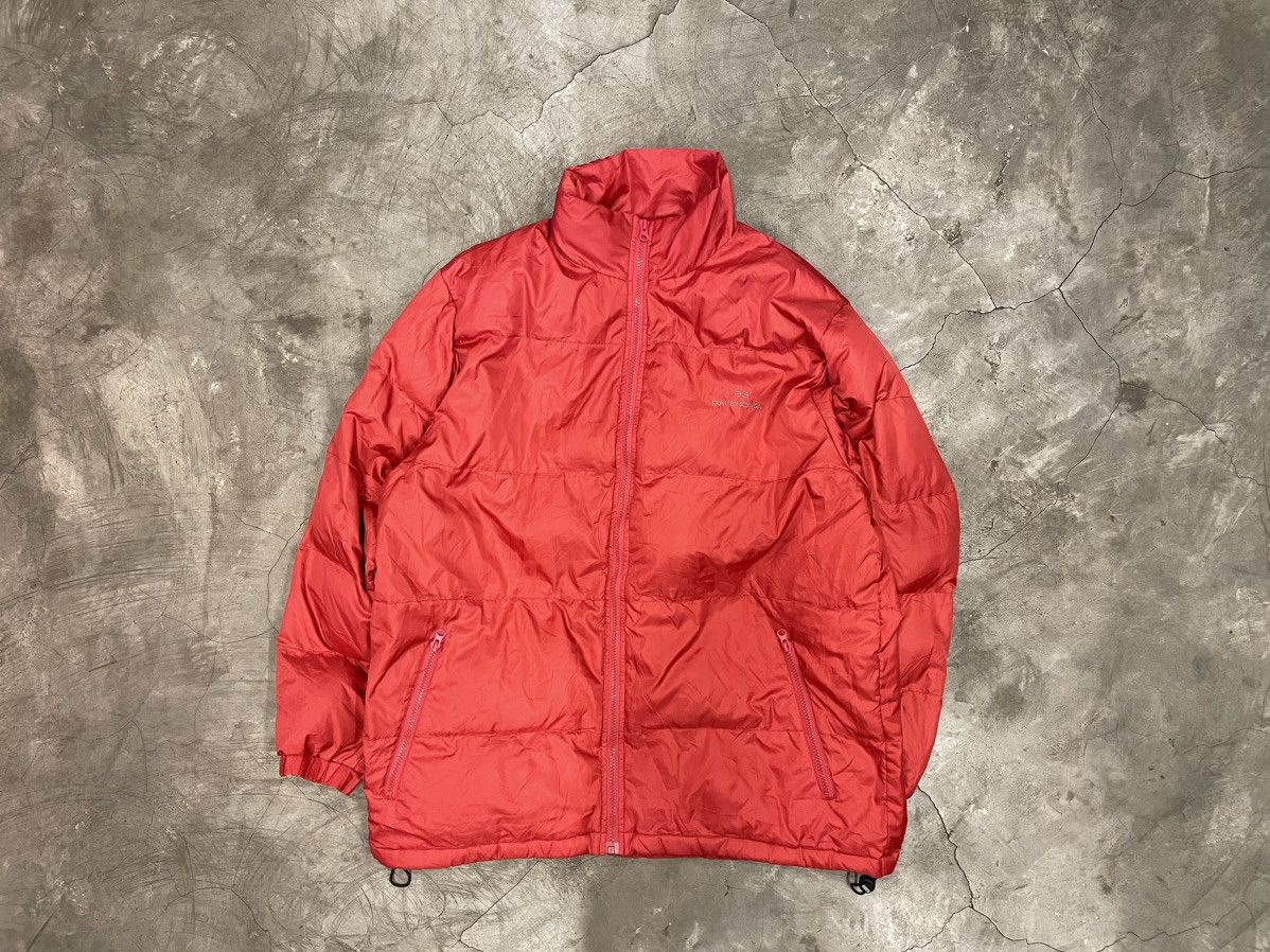 image of VTG - Balenciaga Parka Jacket in Red, Men's (Size 2XL)