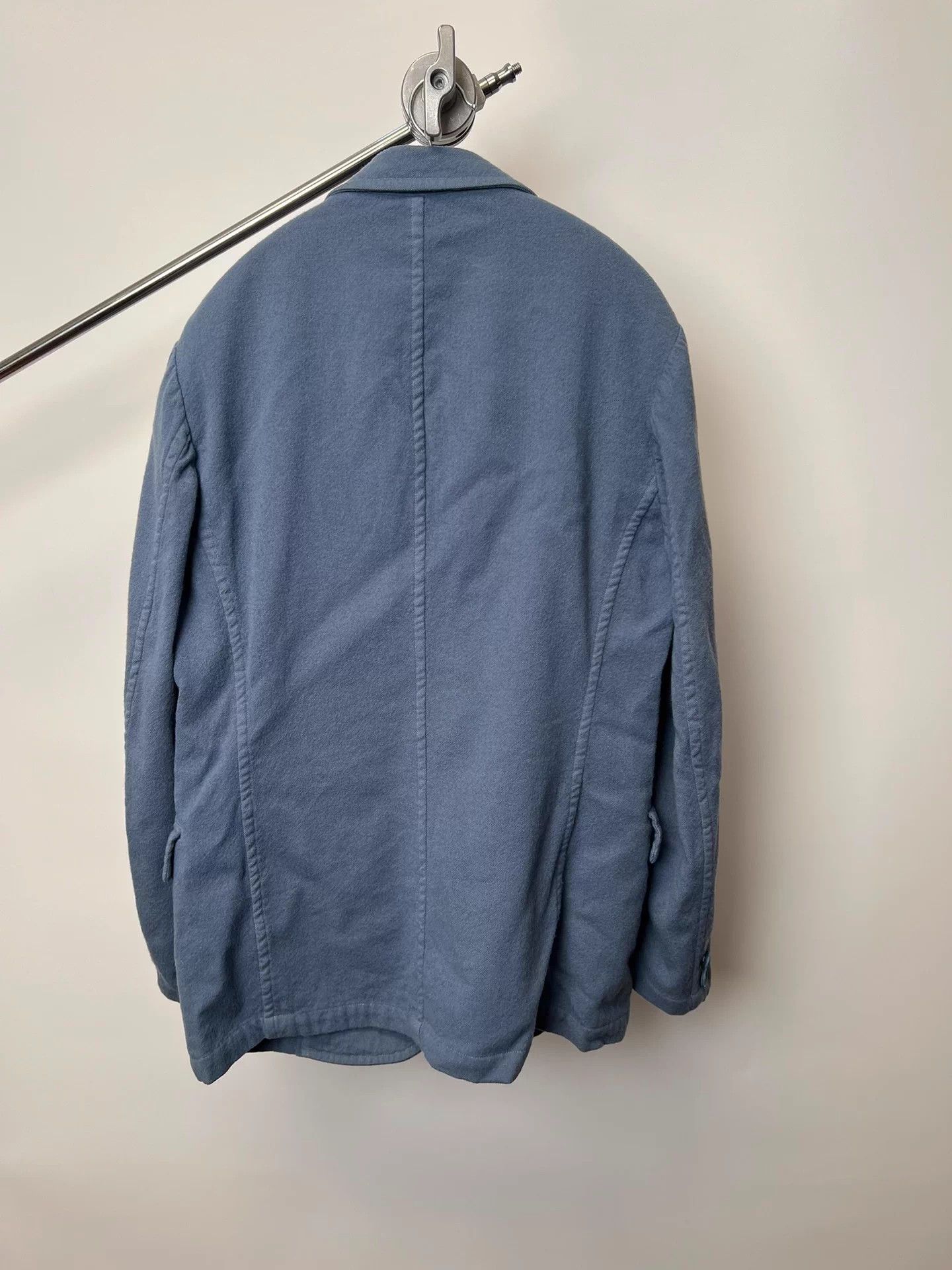 Yohji Yamamoto Yohji Yamamoto YS for Man 03aw muted blue wool blazer Size US L / EU 52-54 / 3 - 6 Thumbnail