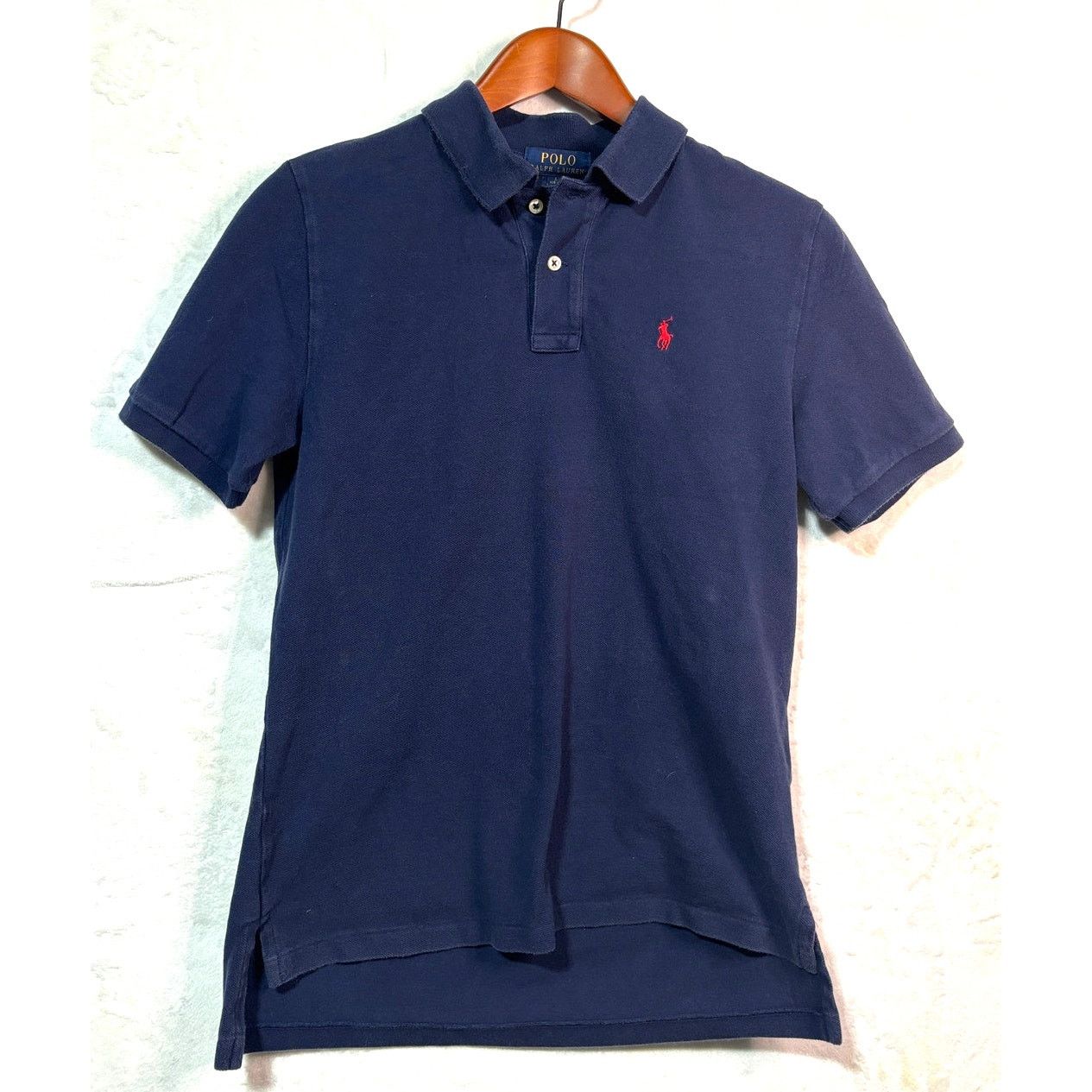 Polo Ralph Lauren Boy's L (14/16) | POLO Ralph Lauren Navy Pique Polo Shirt Size US XXS / EU 40 - 1 Thumbnail