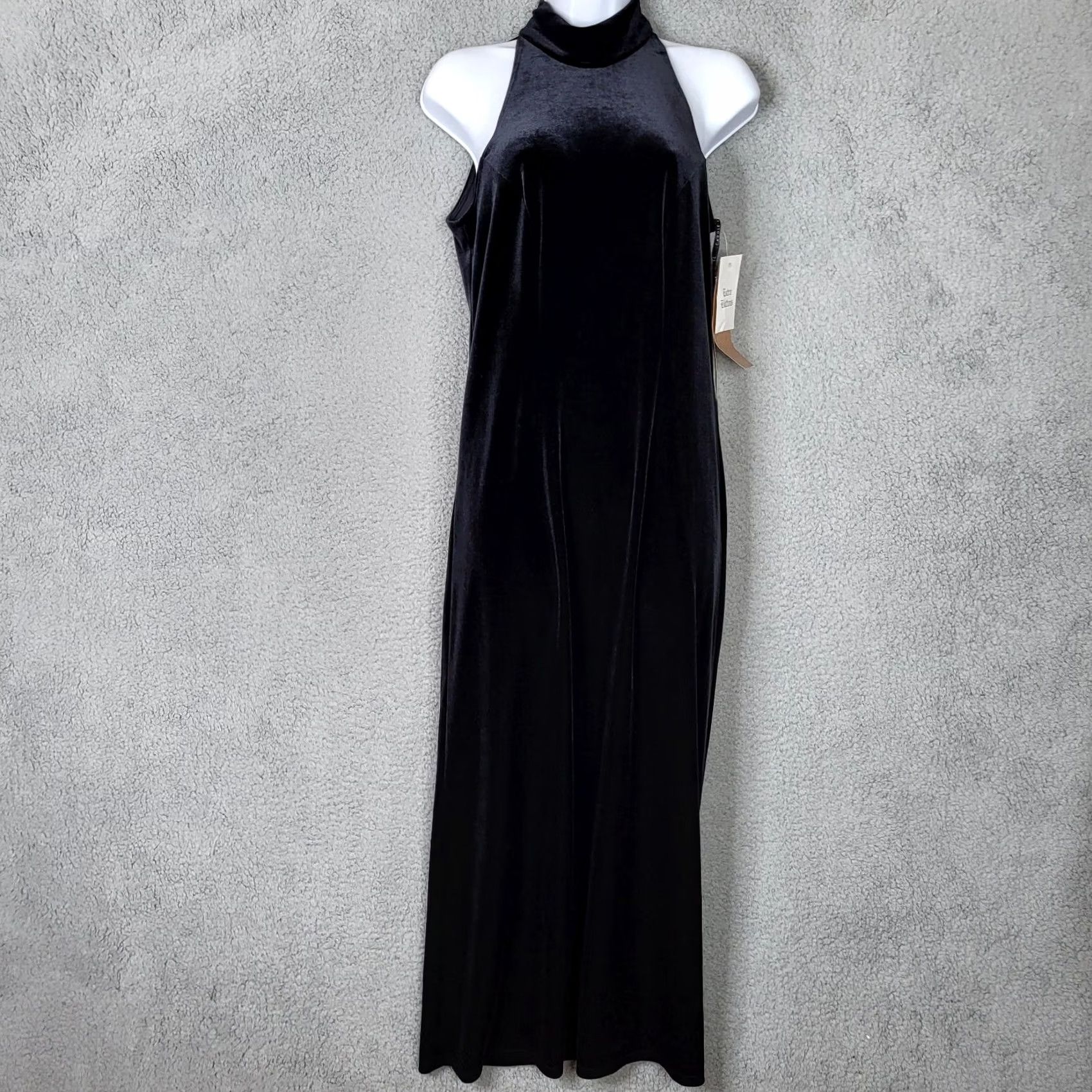 Vintage VINTAGE Carole Little Dresses Black Velvet Dress Size 6 NEW Womens A-Line Ball Gown"} Size M / US 6-8 / IT 42-44 - 2 Thumbnail
