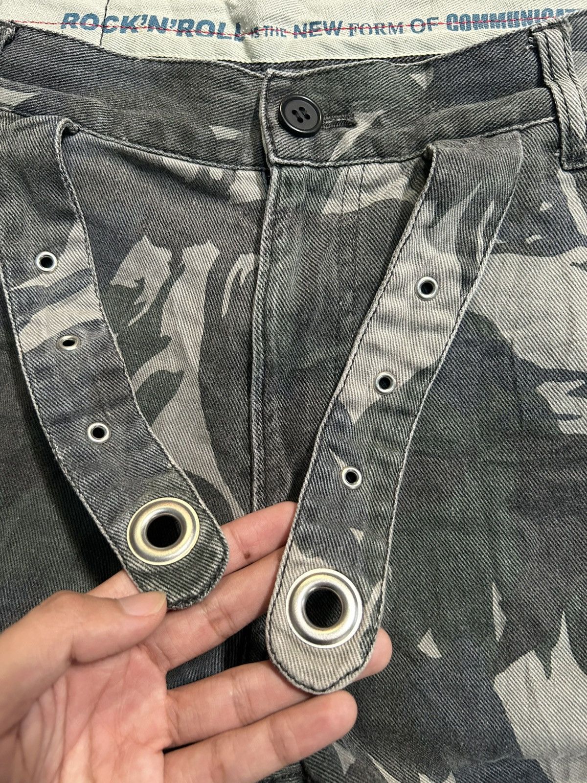 Kapital × PPFM × Vintage PPFM ROCK N' ROLL BAGGY PANTS CAMOO Size US 31 - 10 Thumbnail