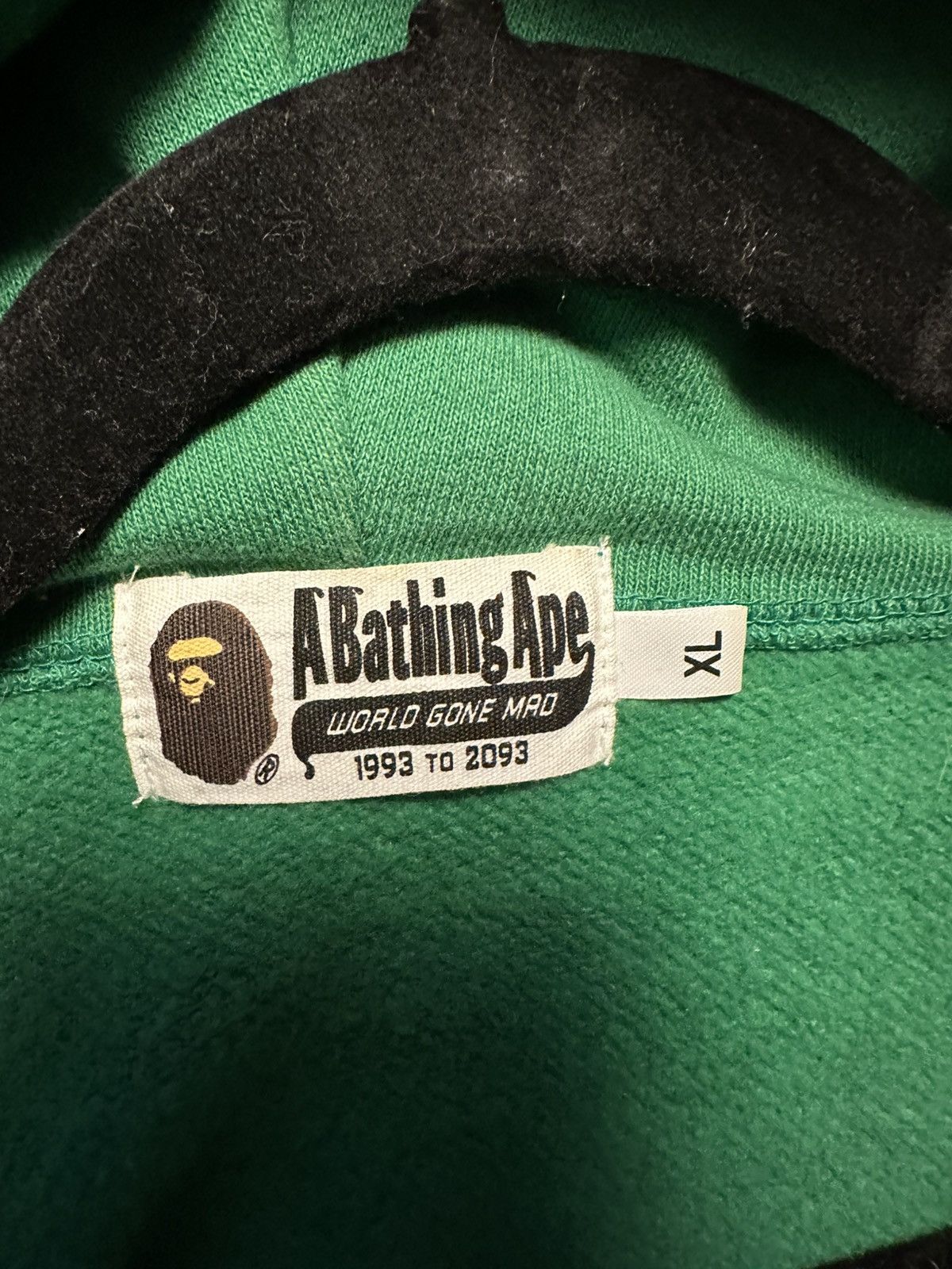 Bape Vintage Baby Milo green camo full zip shark mouth Size US XL / EU 56 / 4 - 2 Thumbnail