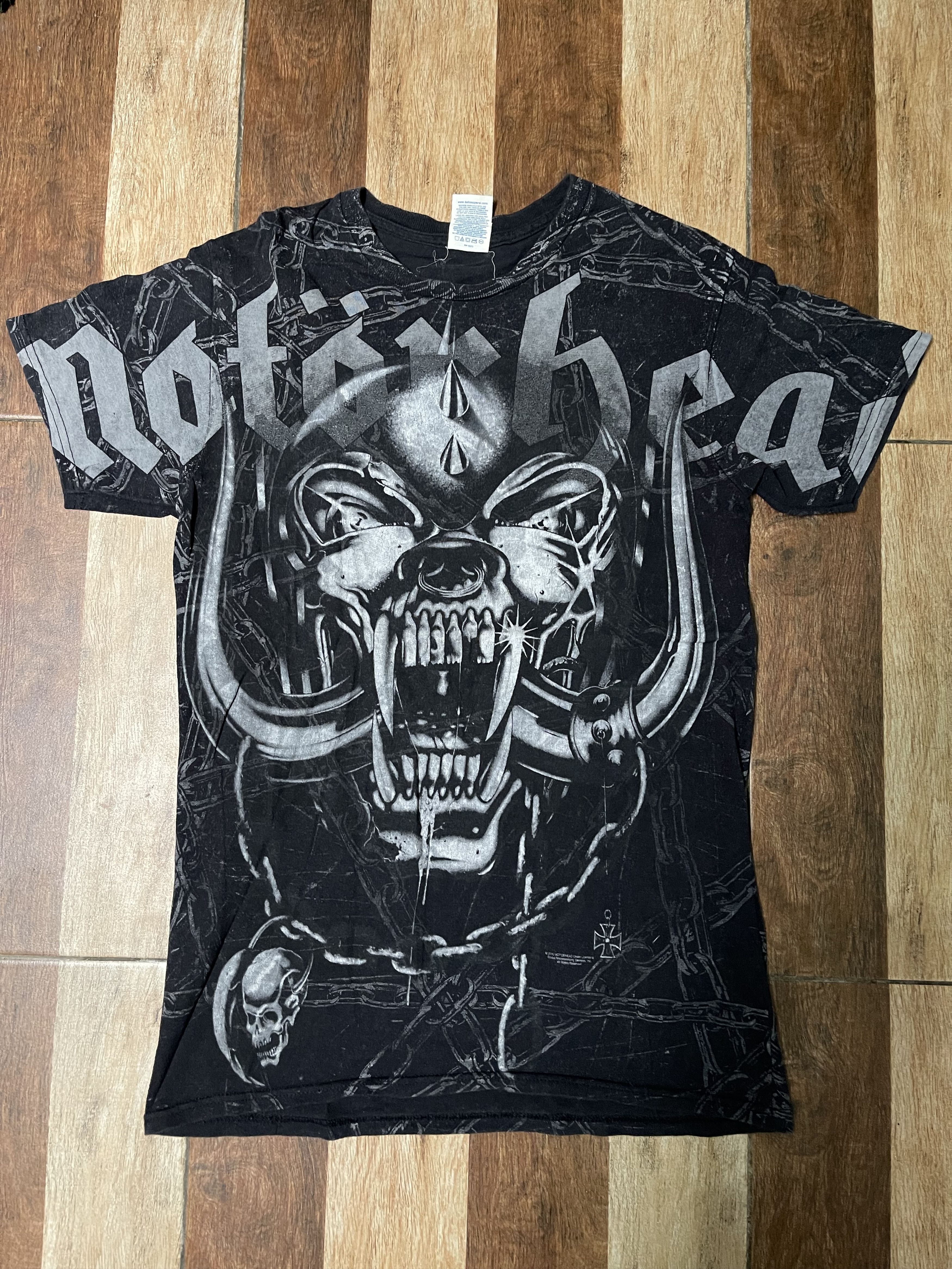 Band Tee Motorhead copyright 2010 all over print