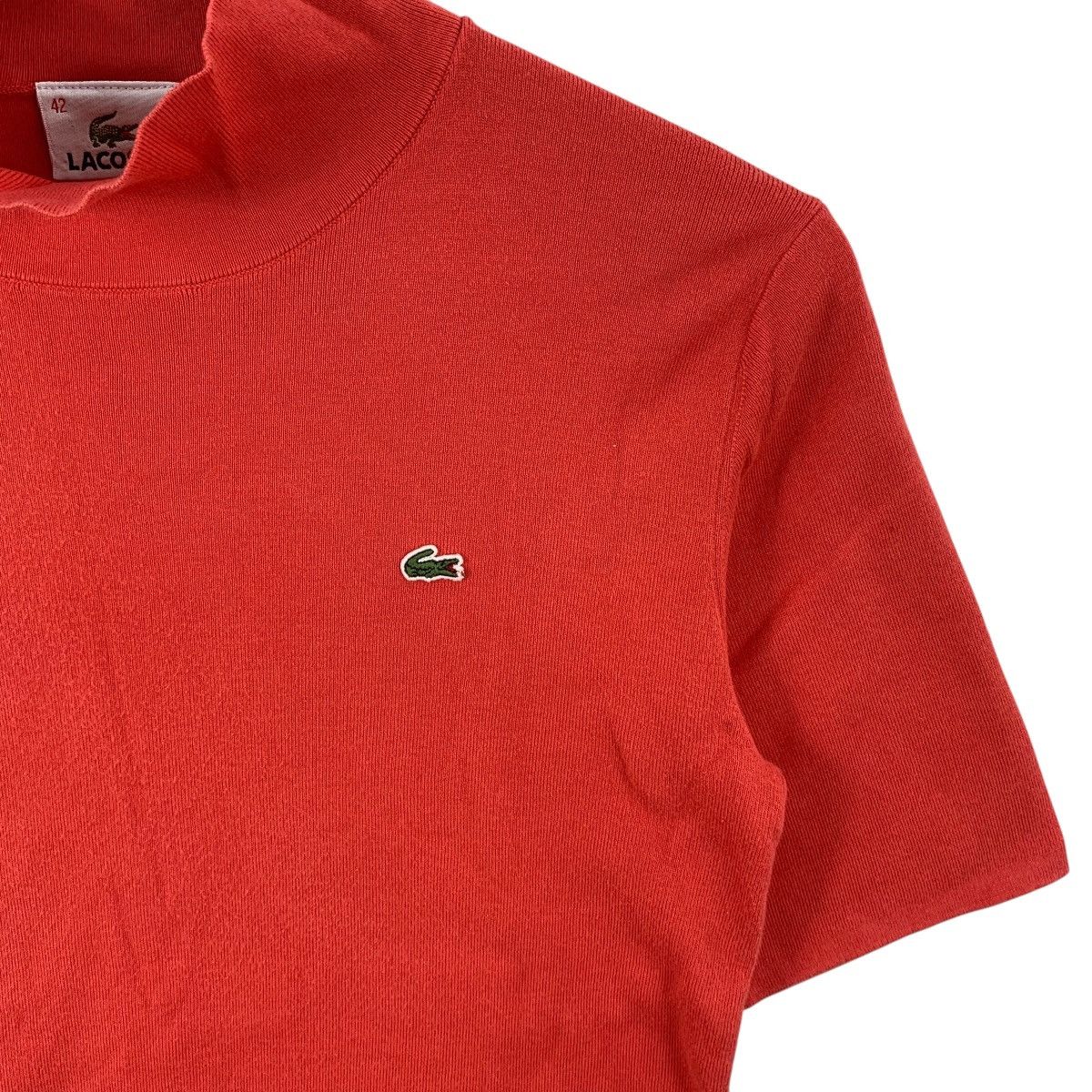 Lacoste Vintage LACOSTE FRANCE Minimalist Design Embossed Logo Tee Size S / US 4 / IT 40 - 5 Thumbnail
