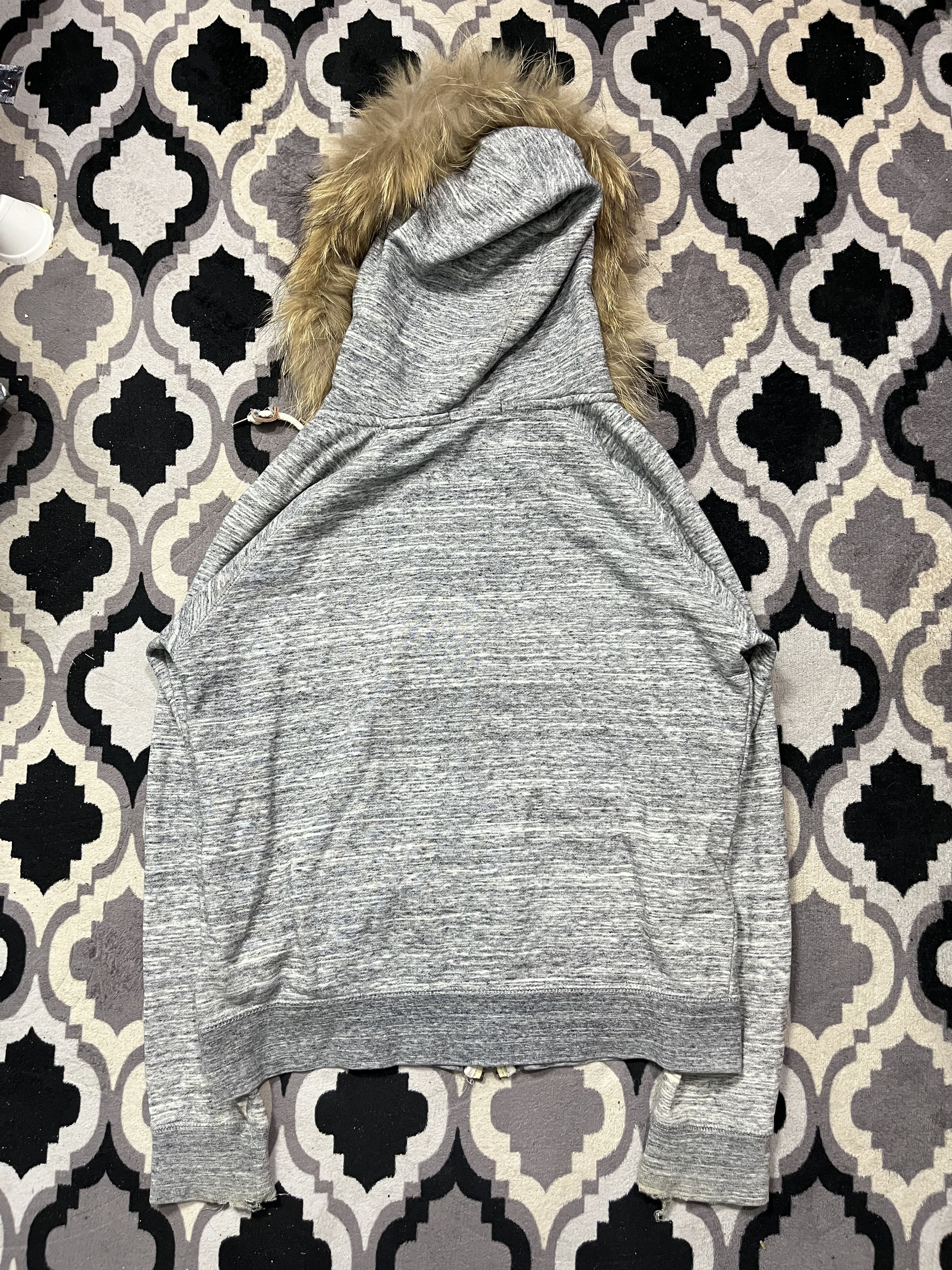 Hysteric Glamour Vintage avail basic destroyed faux fur hoodie Size US M / EU 48-50 / 2 - 2 Thumbnail