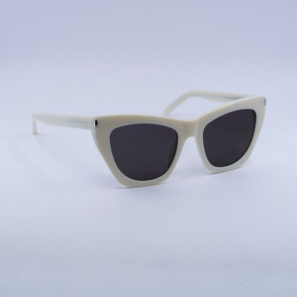 Saint Laurent Paris 🕶️ New Saint Laurent SL214 KATE 035 Sunglasses - Ivory Size ONE SIZE - 4 Thumbnail