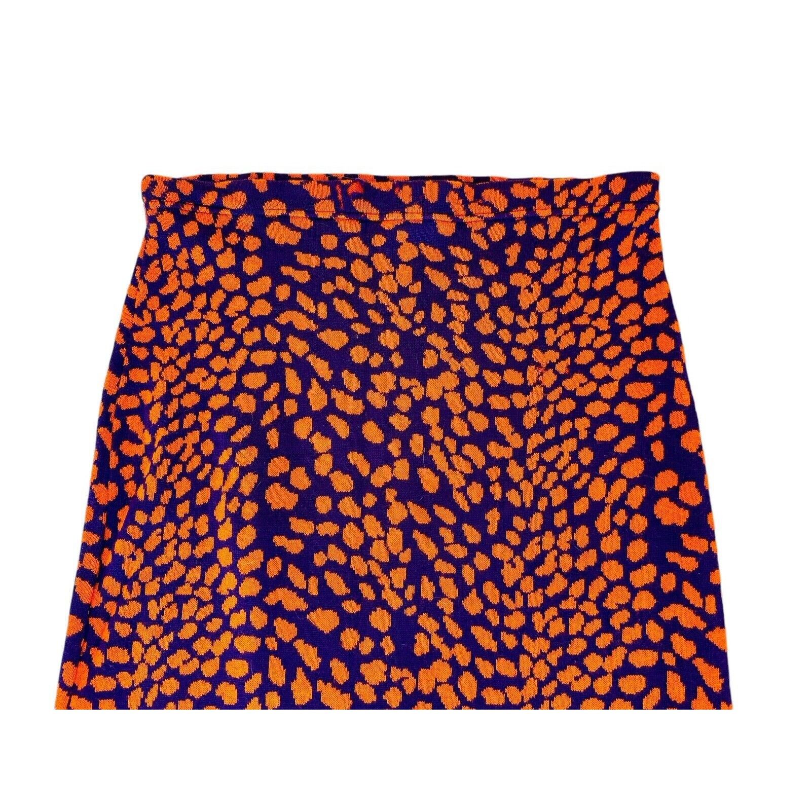 Disney Vintage DISNEY 101 Dalmatian Leopard Skirt 42 Size 42" / US 20 - 4 Thumbnail