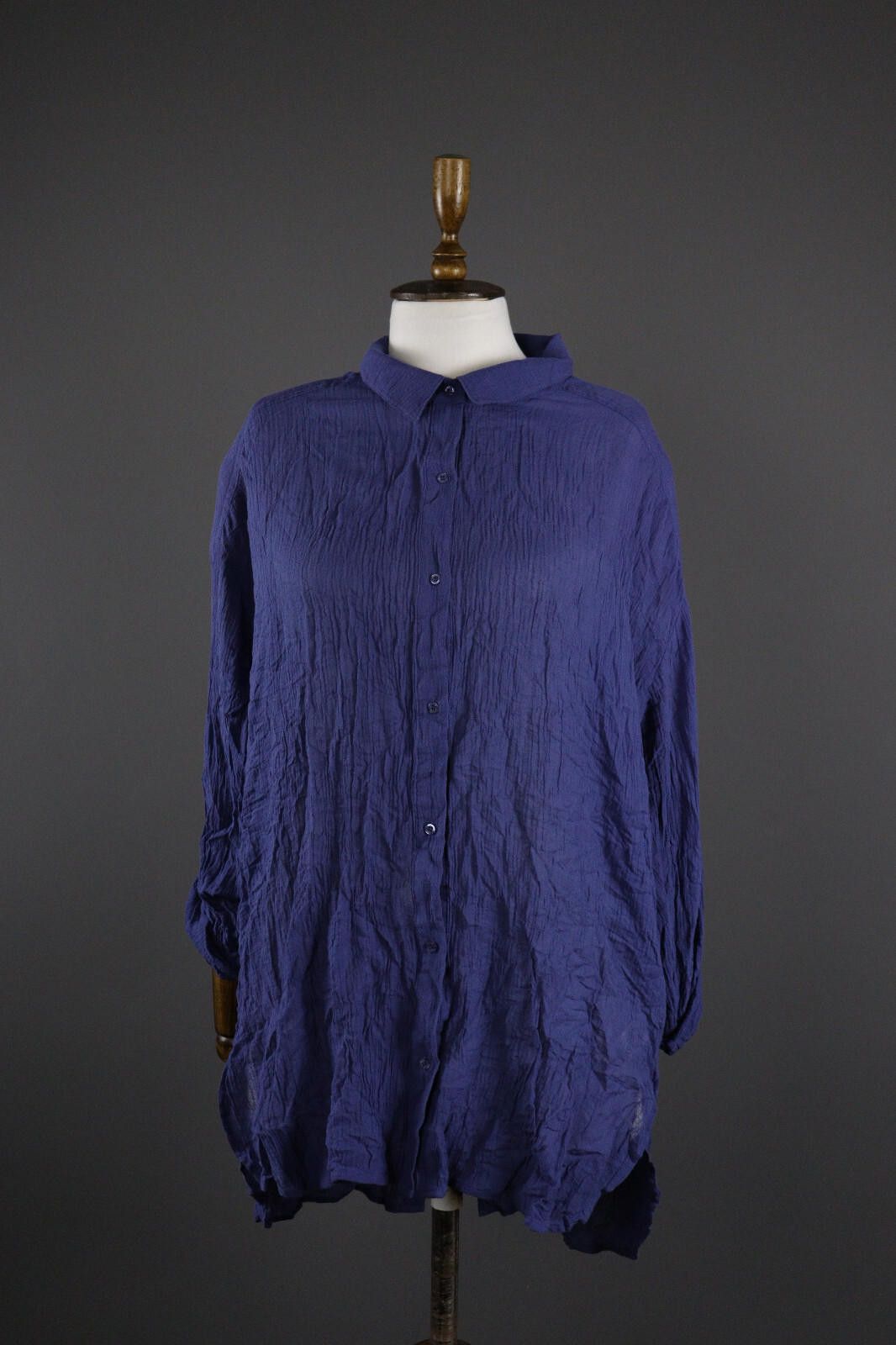 Designer Seafolly Designer Casual Long Blouse Shirt Tunic Size L Size L / US 10 / IT 46 - 1 Thumbnail