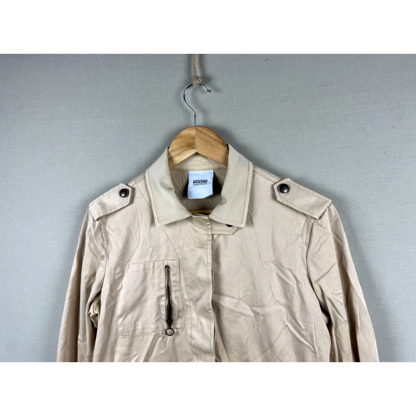 Moschino Moschino Jacket Size US 10 Lightweight Women's Size L / US 10 / IT 46 - 3 Thumbnail