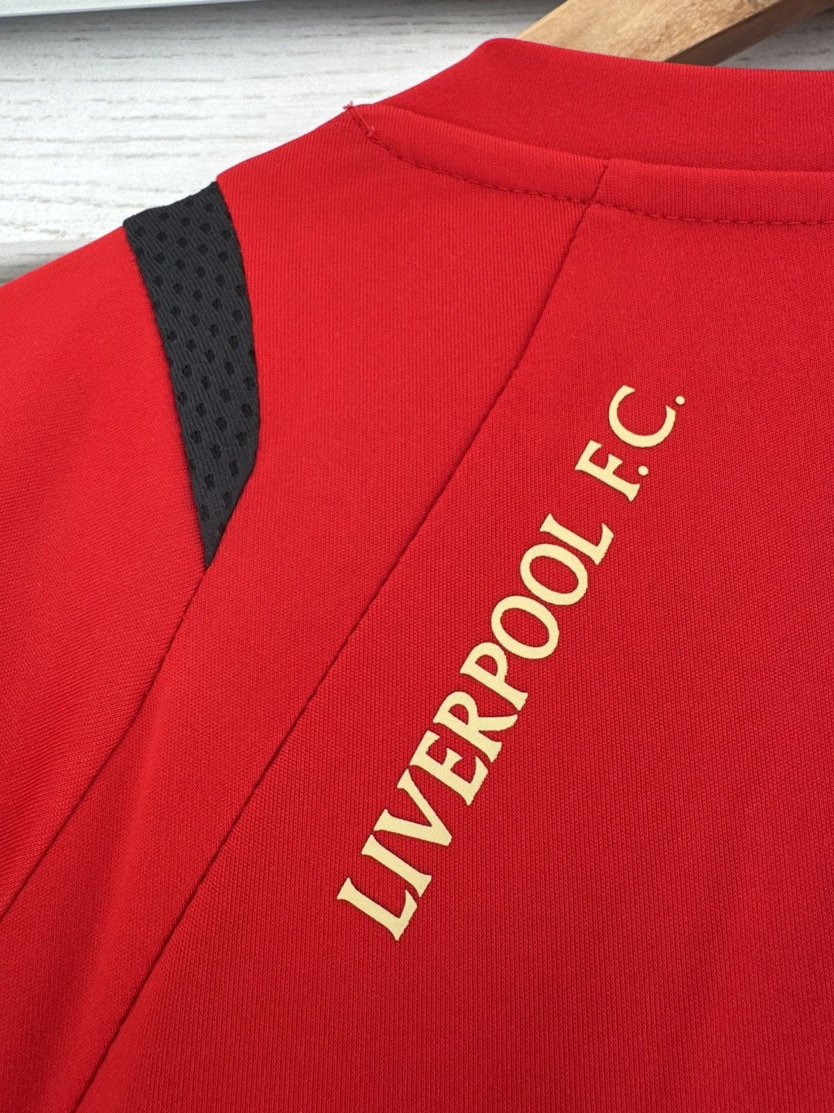 Adidas Liverpool 2009-2010 Soccer Training Jersey Football Shirt Size US L / EU 52-54 / 3 - 11 Thumbnail