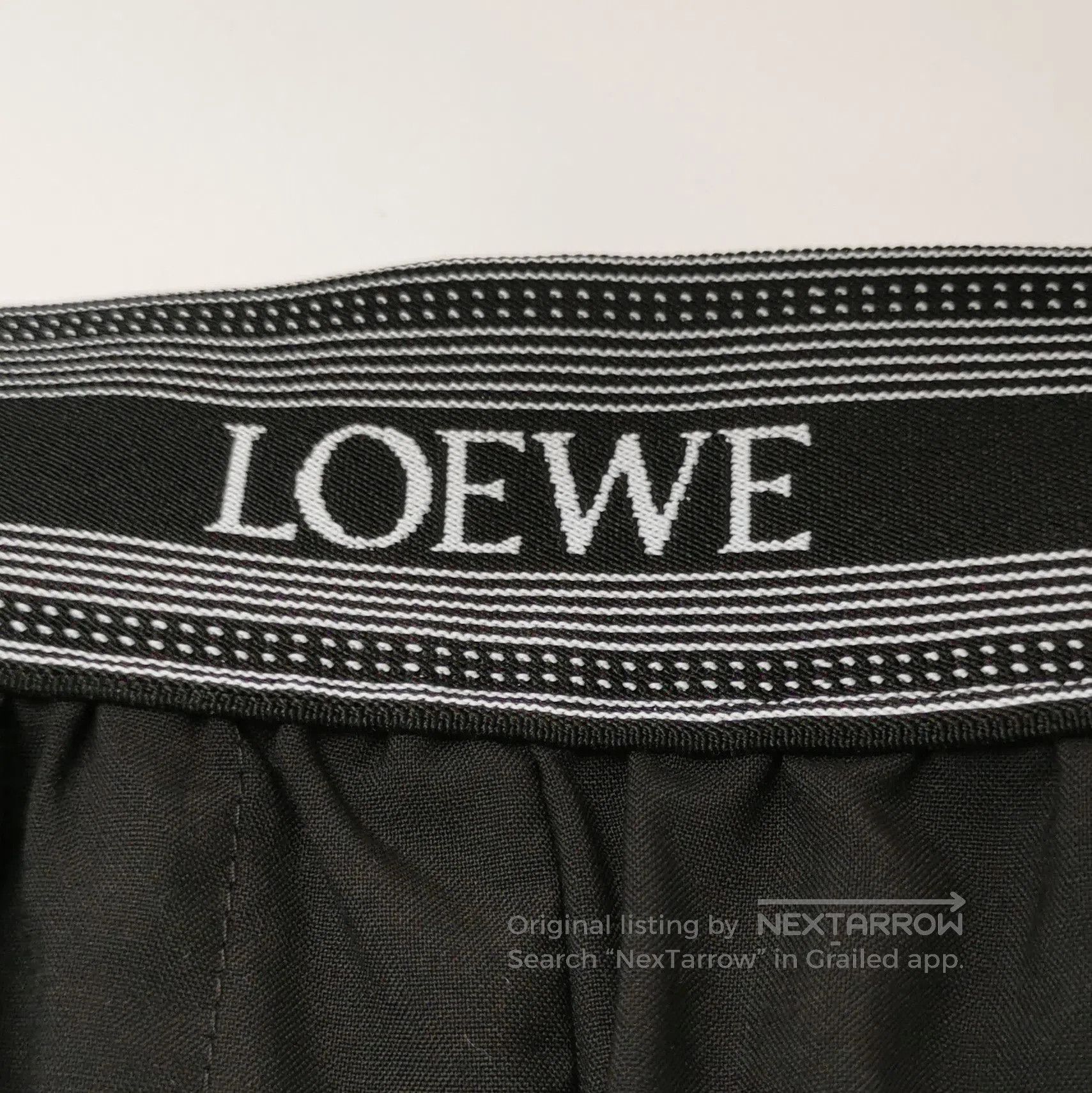 Loewe Loewe S Size Wool Logo Shorts. Size US 30 / EU 46 - 1 Thumbnail