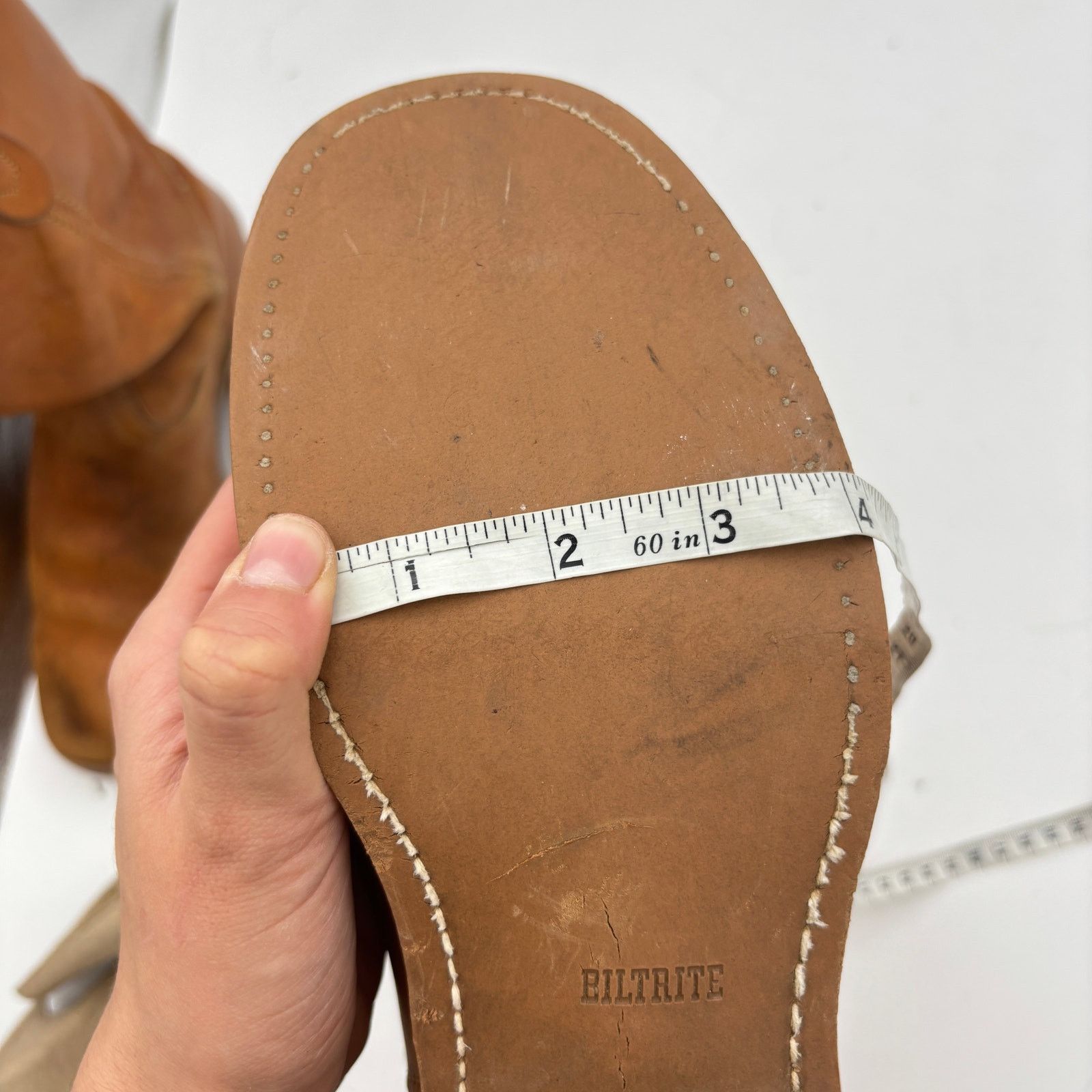Vintage Vintage Landis Campus Ranch Leather Western Boots Men's 10D Size US 10 / EU 43 - 11 Thumbnail