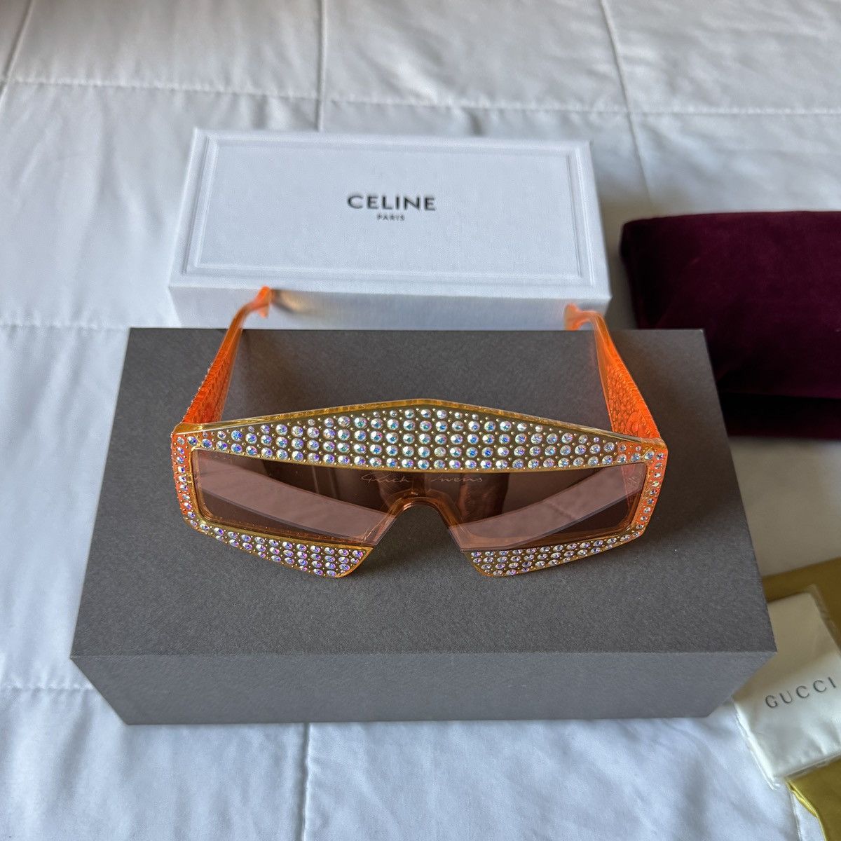 Gucci Gucci Rare Hollywood Edition Sunglasses Size ONE SIZE - 11 Thumbnail
