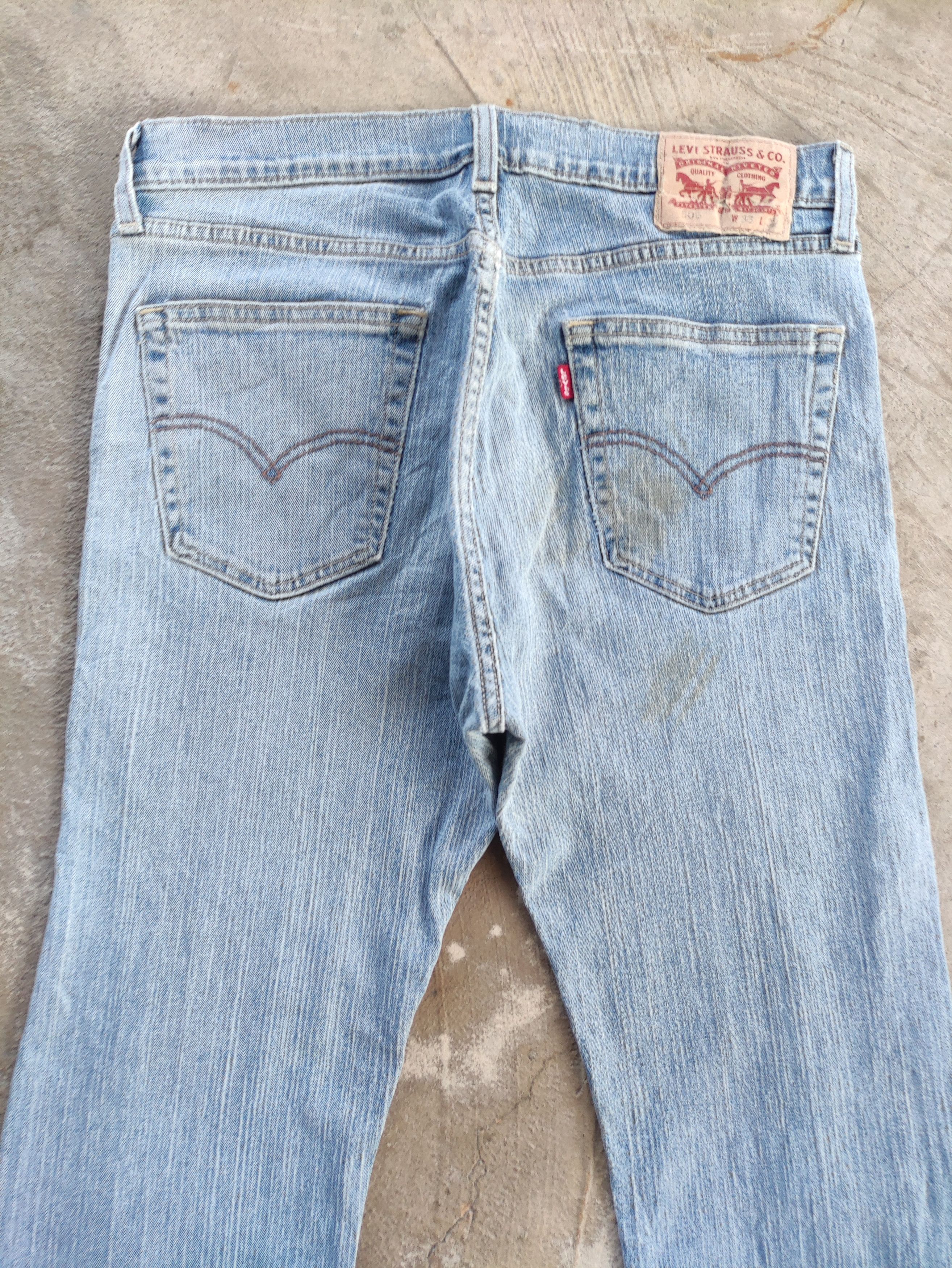 Levi's Vintage Levis Jean Distressed Faded Denim Pants Size US 33 - 9 Thumbnail