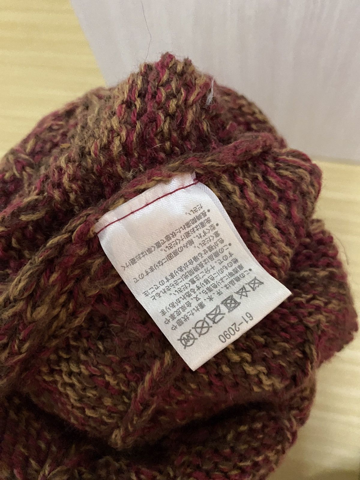 Japanese Brand × Kapital × Vintage Japanese Brand Knit Visor Beanie Hat Size ONE SIZE - 5 Thumbnail