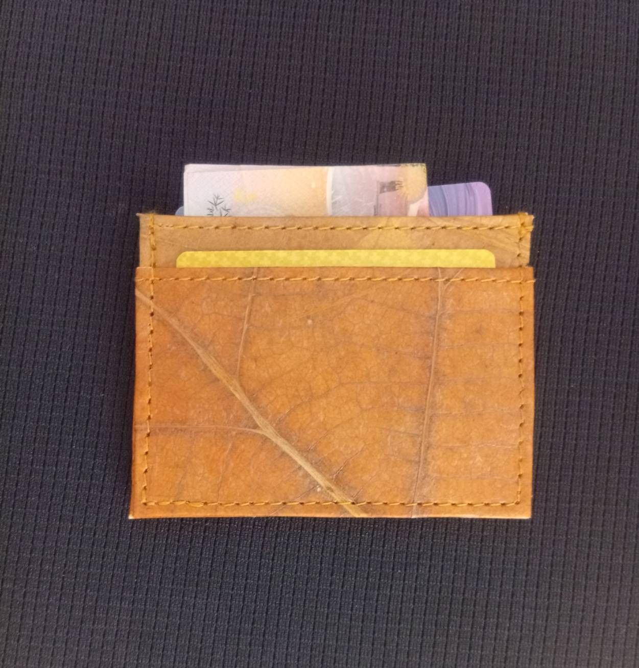 Other LEAF LEATHER SMALL SMART WALLET BUSINESS CARD HOLDER Size ONE SIZE - 2 Thumbnail