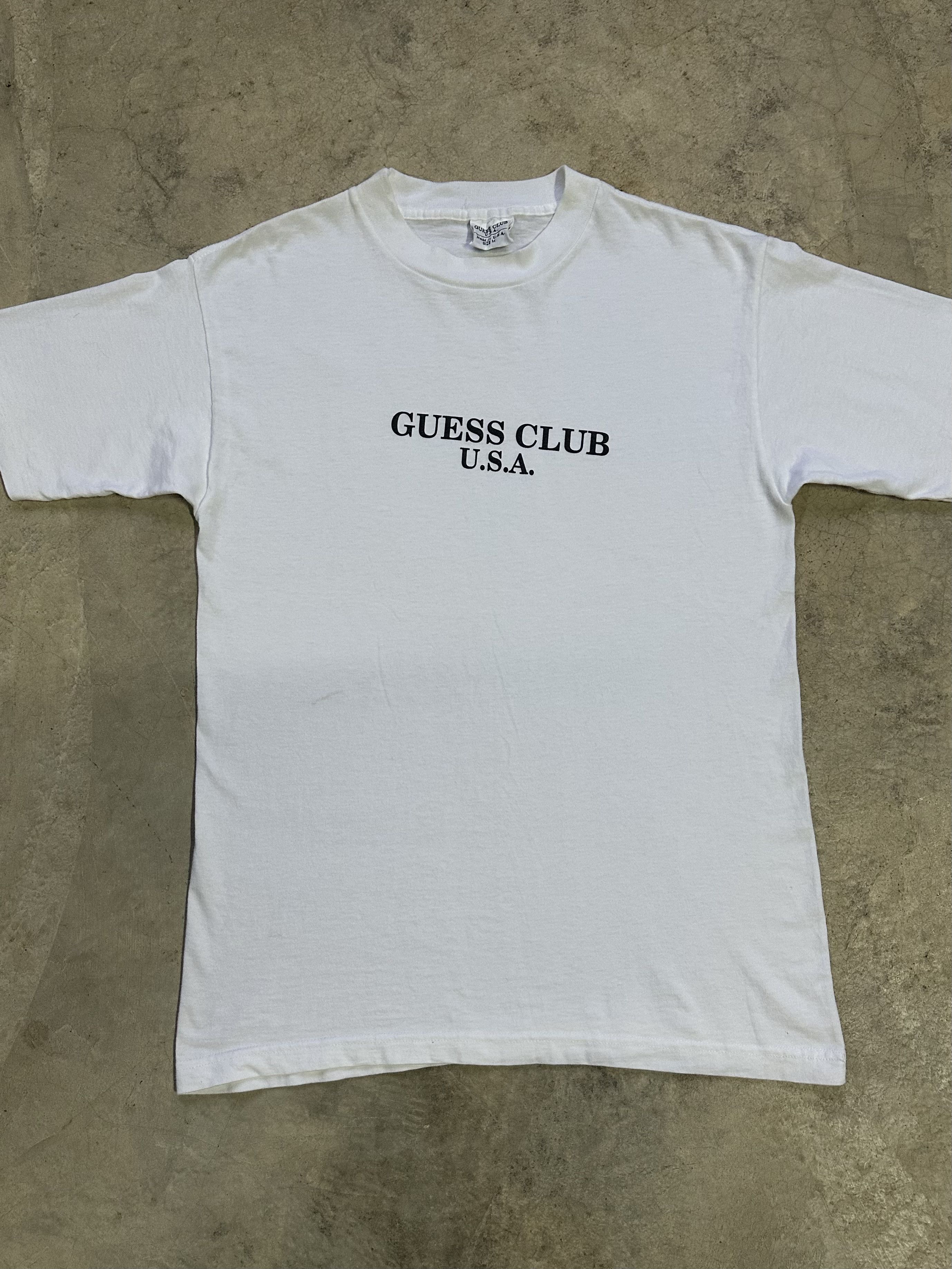Guess Vintage 90s Guess Club U.S.A American Traditional Size US M / EU 48-50 / 2 - 1 Thumbnail