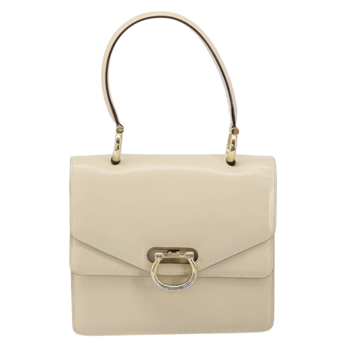 Celine Celine Vintage Top Handle Glazed Leather Size ONE SIZE - 1 Thumbnail