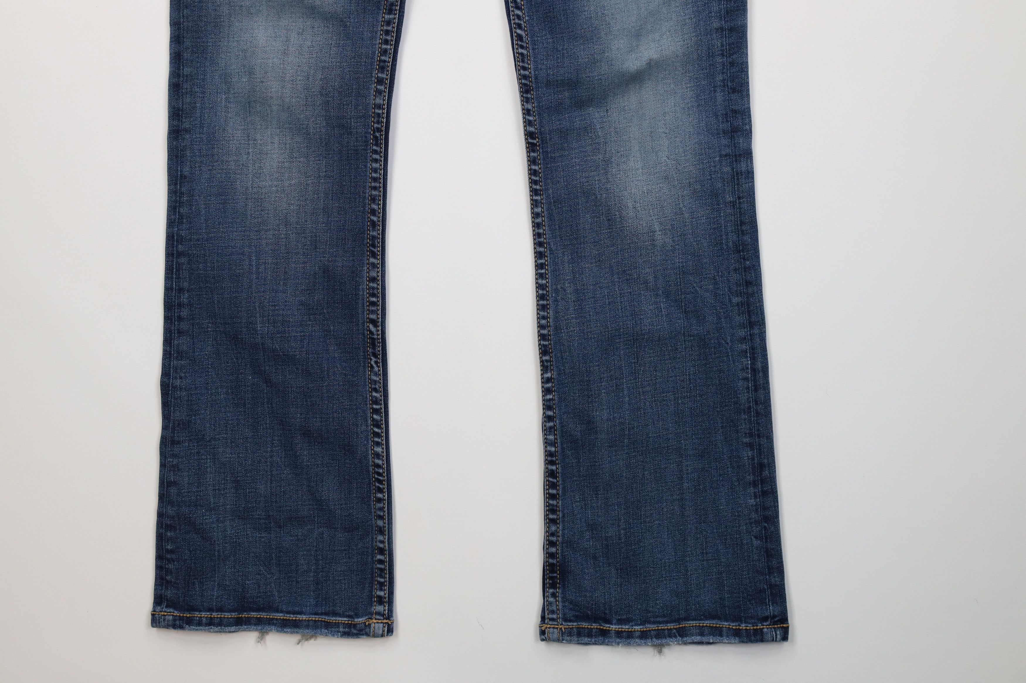 Vintage Buckle BKE Thick Stitch Victoria Mid Rise Bootcut Jeans Size 29" - 5 Thumbnail