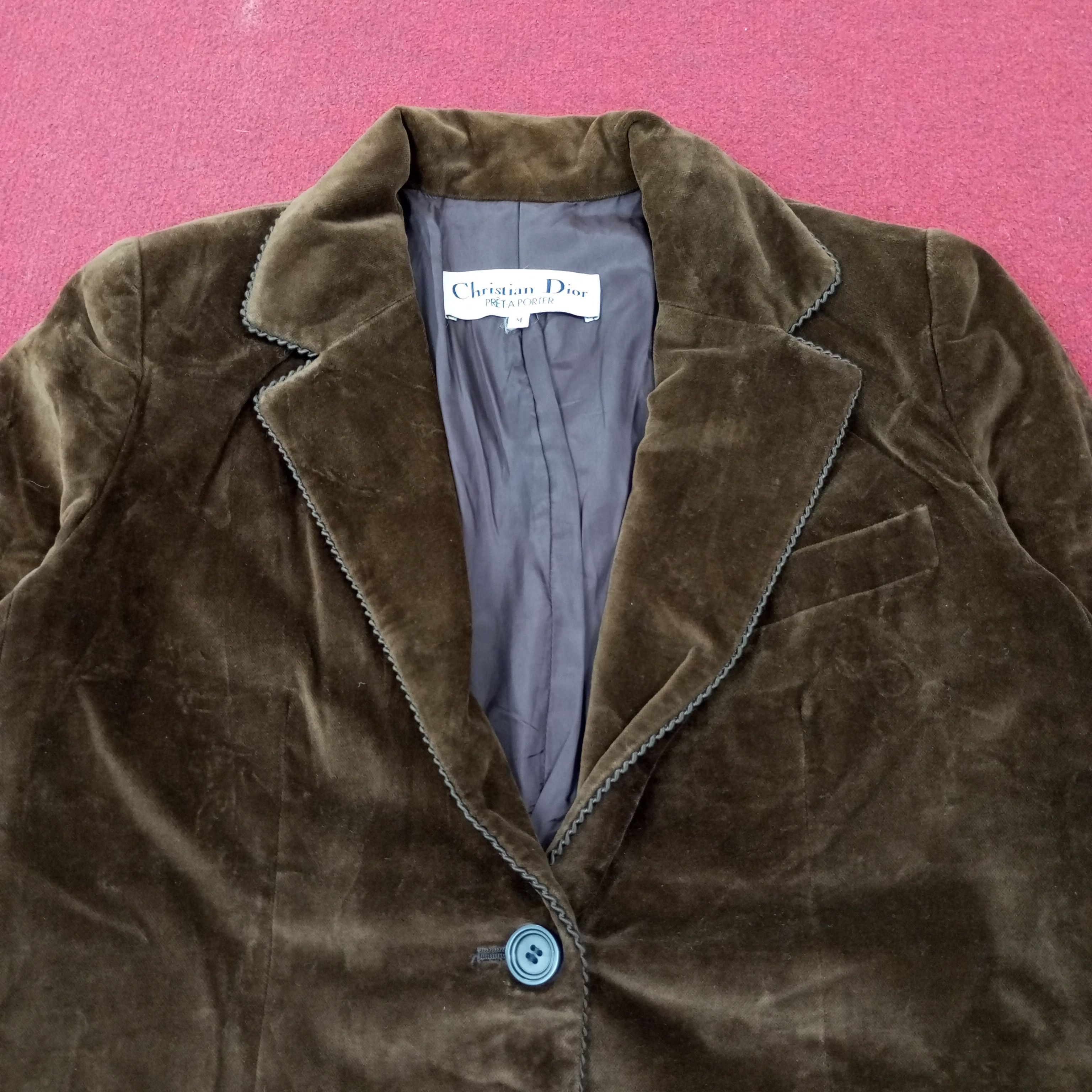 Christian Dior Monsieur Christian Dior Designer Fashion Brand Custom Blazer c234n3 Size S / US 4 / IT 40 - 4 Thumbnail