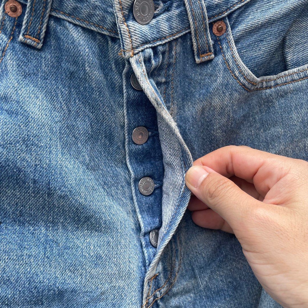 Levi's × Levi's Vintage Clothing × Vintage Size 28 Vintage Levis 501 Jeans Denim USA Size US 28 / EU 44 - 7 Thumbnail