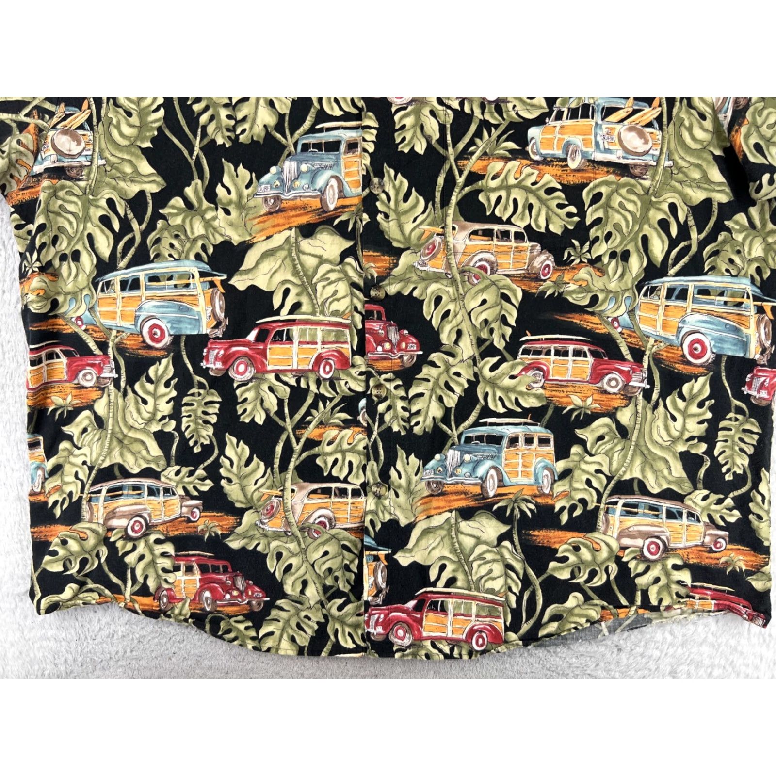 Vintage VINTAGE HWY 1 Shirt Adult 3XL Black HWY 1 Shirt 3XL Black Aloha Cars Flower Hawaiian Vacat ion Resort Mens Size US XXL / EU 58 / 5 - 5 Thumbnail