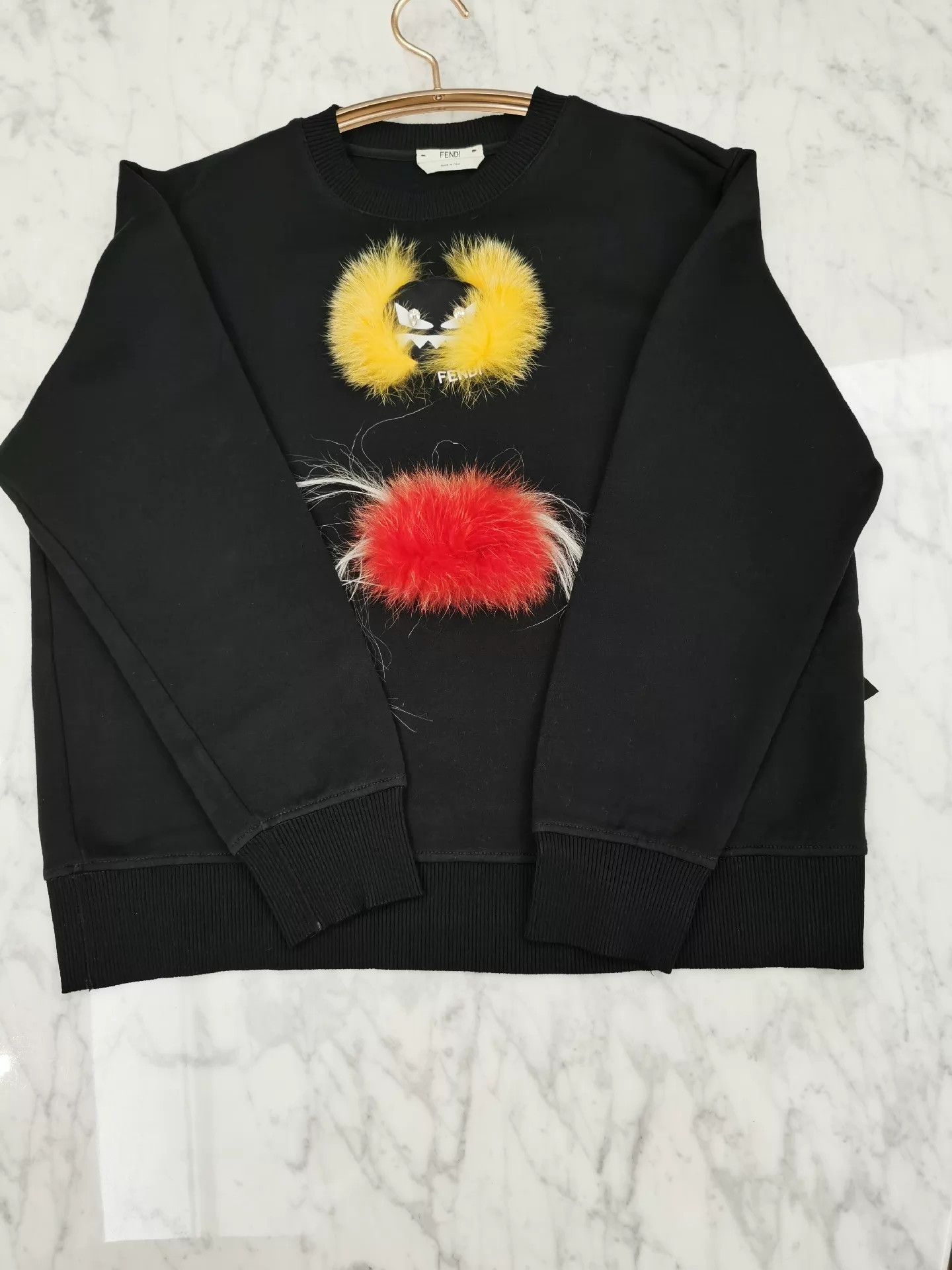 Fendi FENDI Monster Space Cotton Sweatshirt 40 Unisex Worn 2x Size S / US 4 / IT 40 - 6 Thumbnail