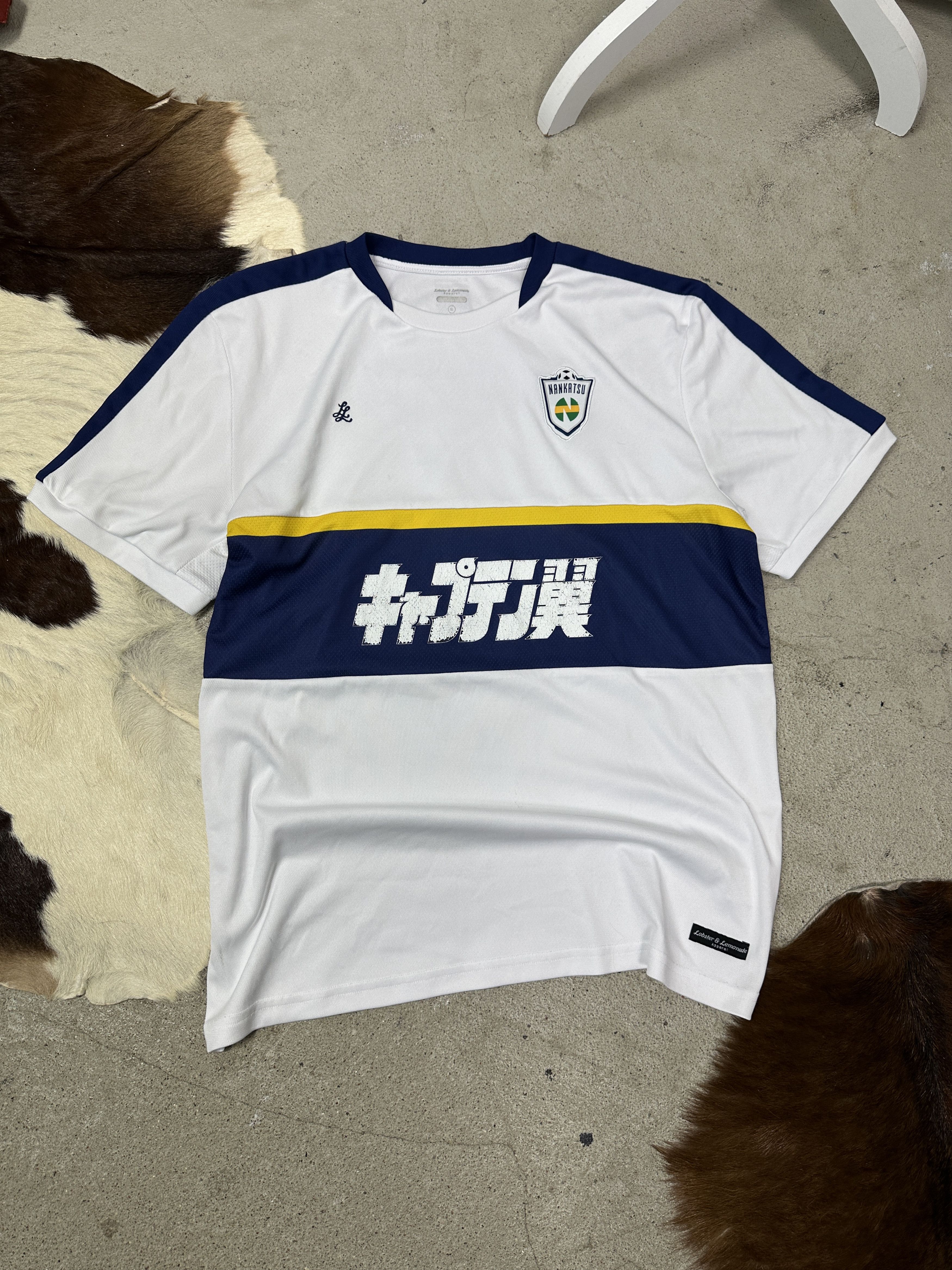 Vintage Vintage Sportswear Nankatsu SC Tsubasa 10 Jersey Y2K Size US XL / EU 56 / 4 - 1 Thumbnail