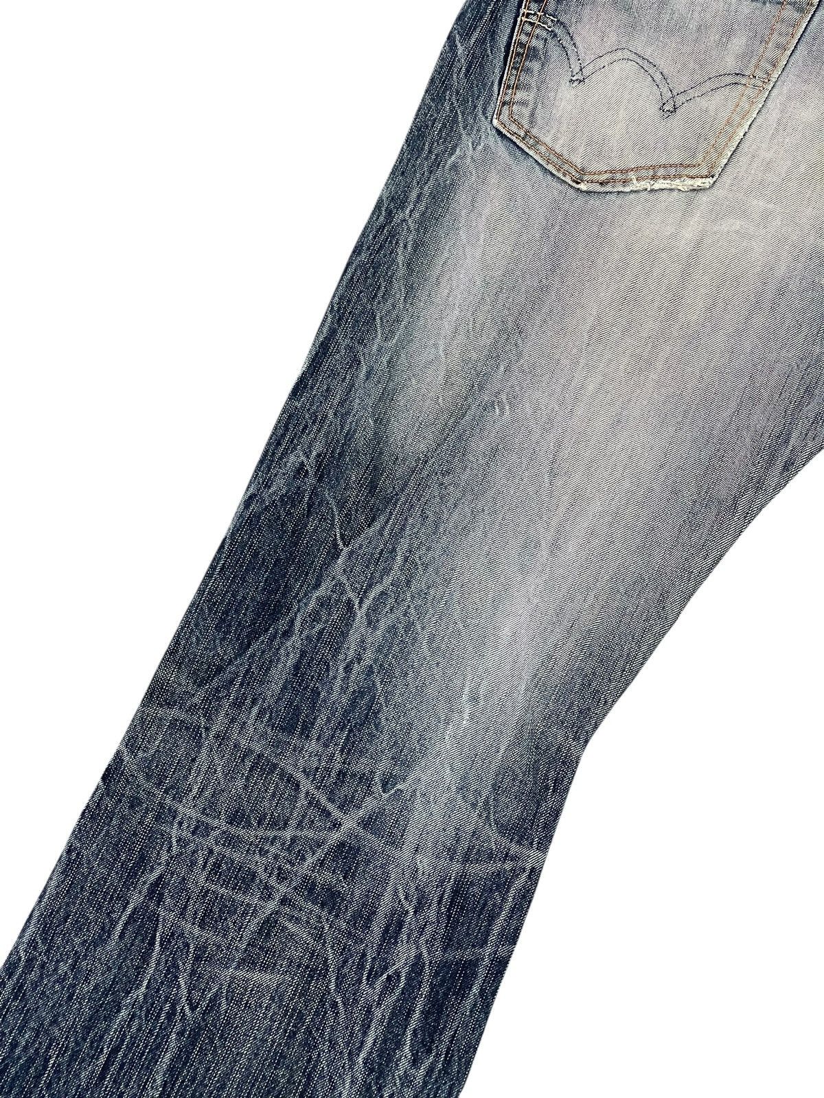 Edwin Flare Jeans Edwin Japan Faded Boot Cut Chrome hearts 2🟦8 Size US 35 - 14 Thumbnail