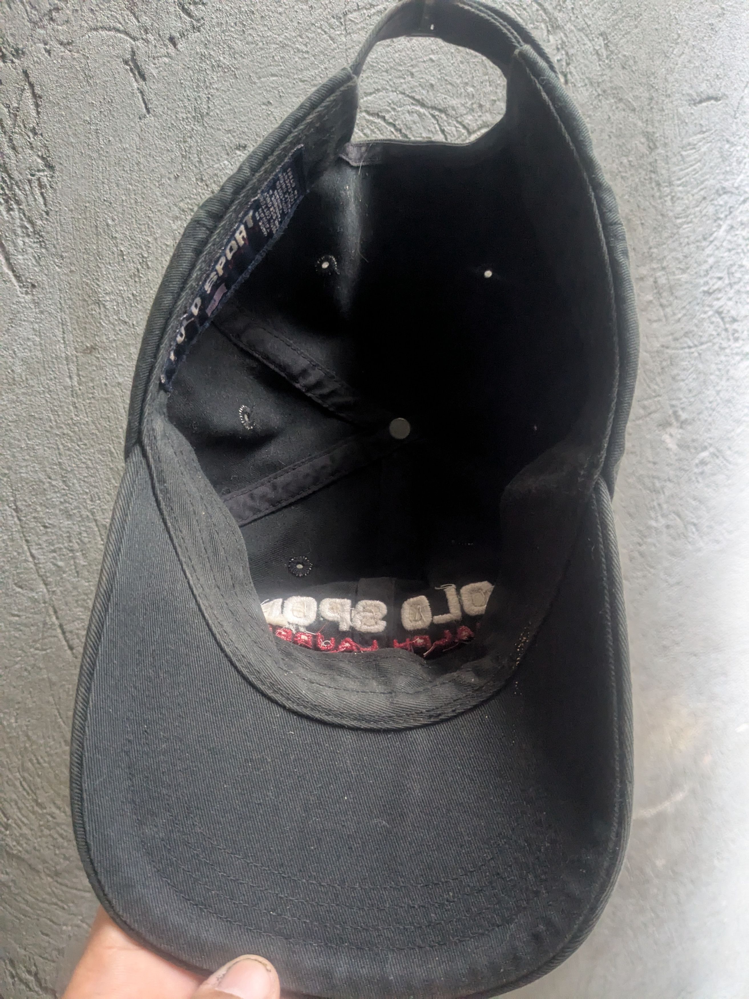 Polo Ralph Lauren polo sport Ralph Lauren vintage 90's cap authentic black Size ONE SIZE - 6 Thumbnail