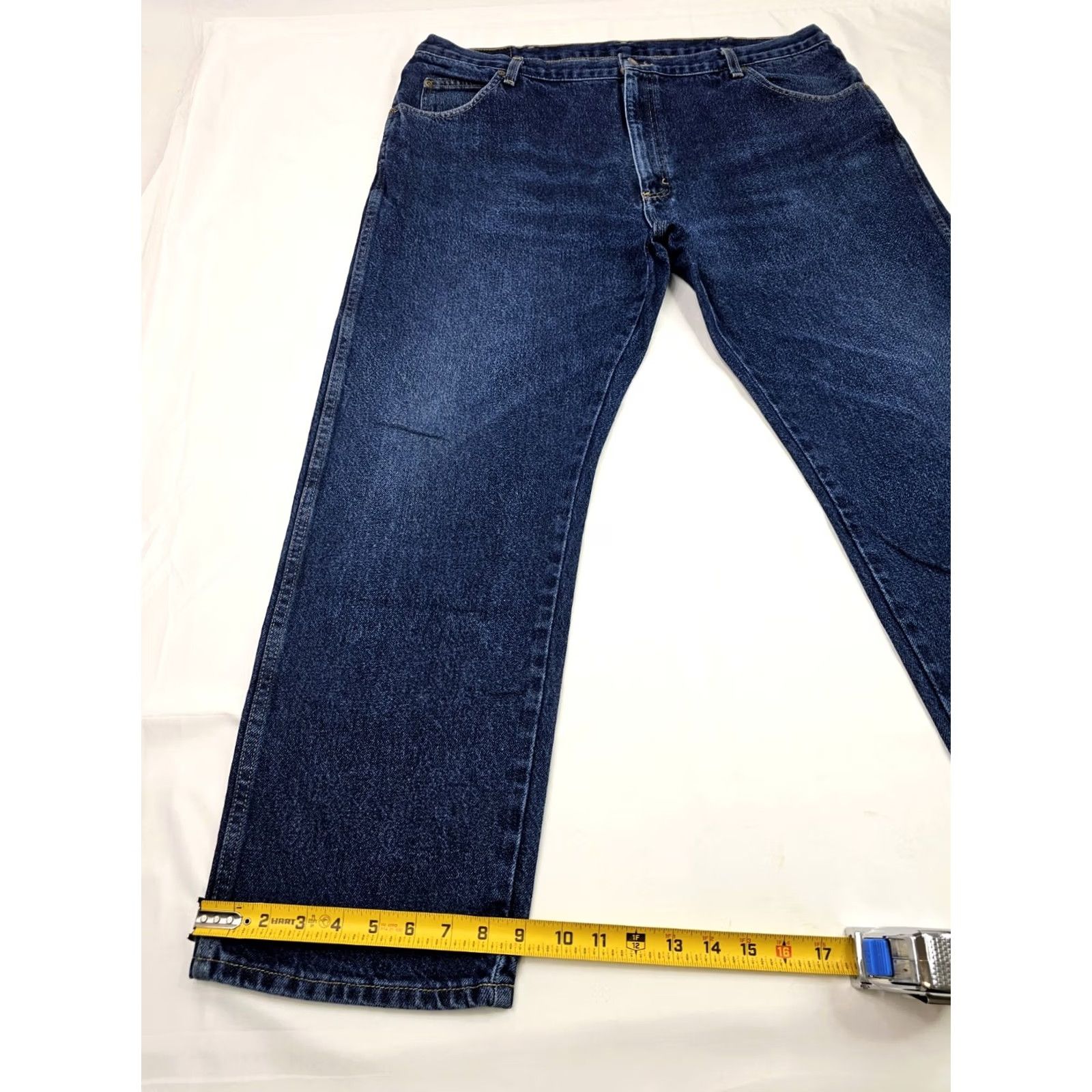Wrangler Wrangler Jeans Regular Fit Straight Blue 40x29 Men EUC Denim Cotton 5-Pocket Wrangler Brand Jeans Size US 40 / EU 56 - 2 Thumbnail
