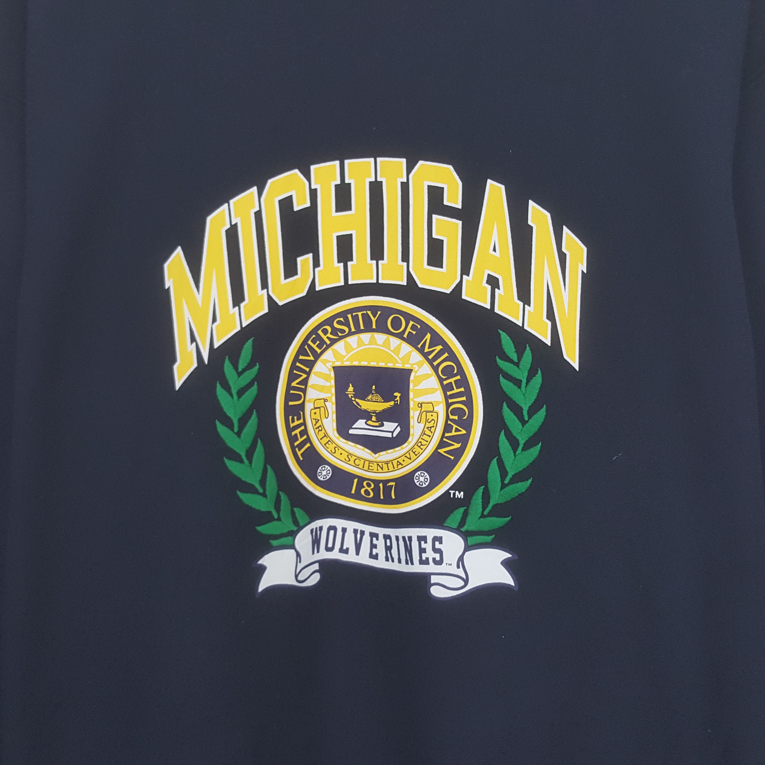 Other Vintage University of Michigan Sweatshirt Size US L / EU 52-54 / 3 - 2 Thumbnail