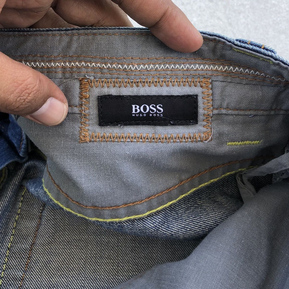 Hugo Boss Hugo Boss Straight Cut Denim Pants Size US 34 / EU 50 - 19 Thumbnail