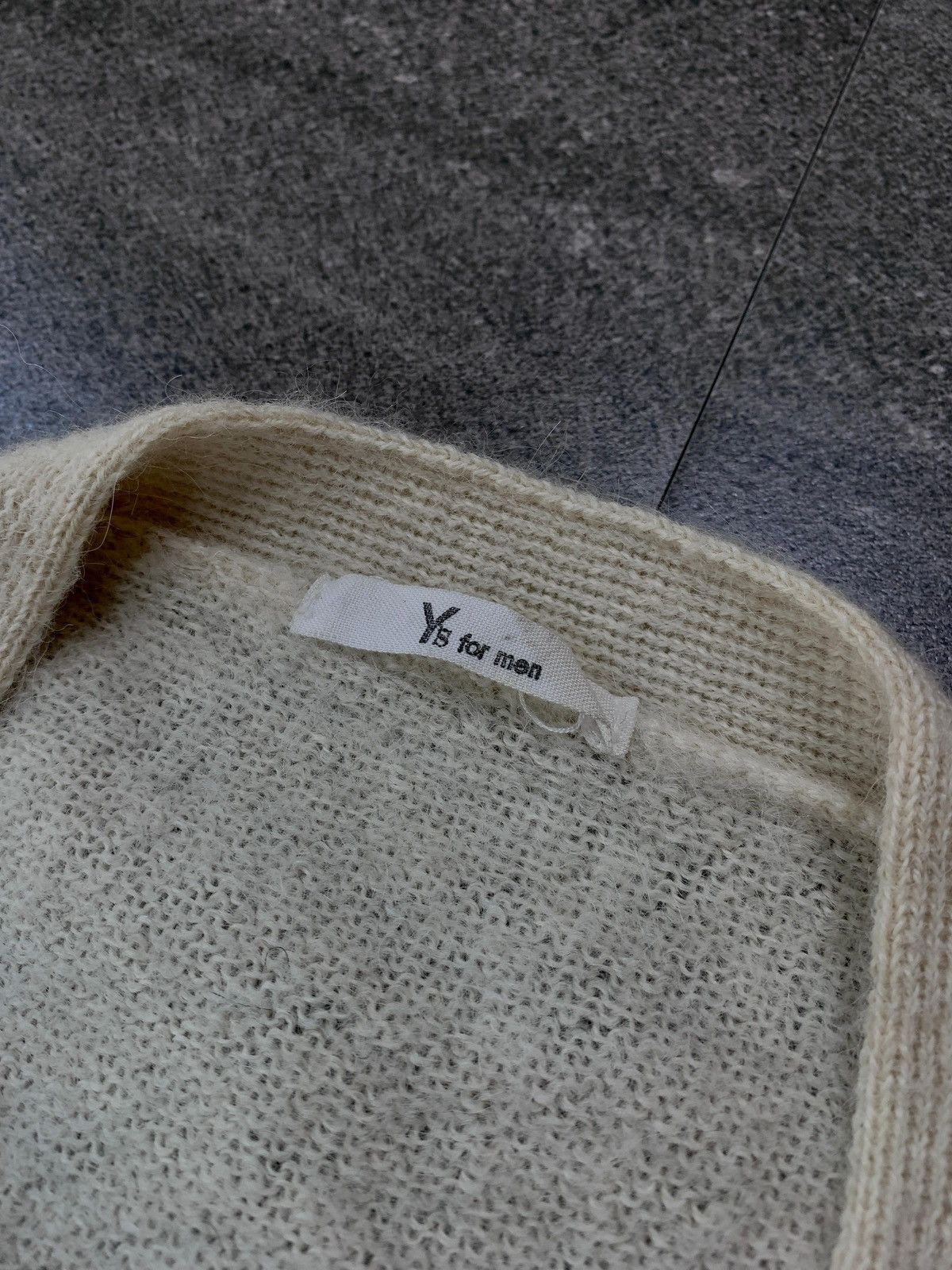 Yohji Yamamoto Ys for Men Mohair Cardigan Size US M / EU 48-50 / 2 - 7 Thumbnail